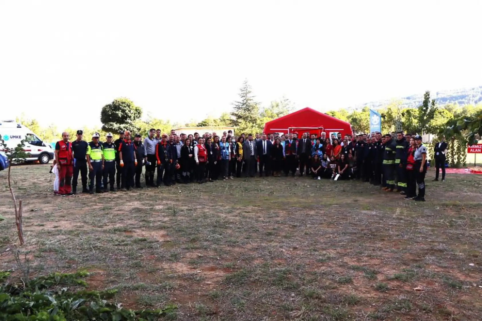 MEAH'ta başarılı afet tatbikatı