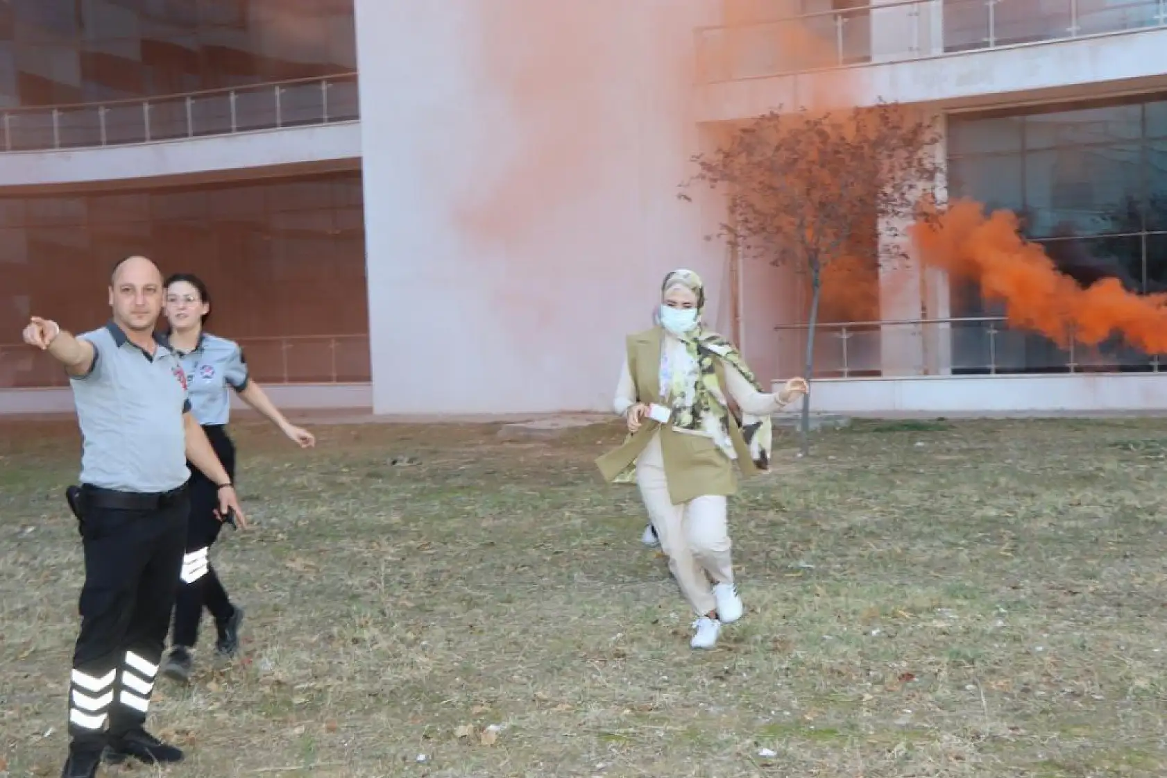 MEAH'ta başarılı afet tatbikatı