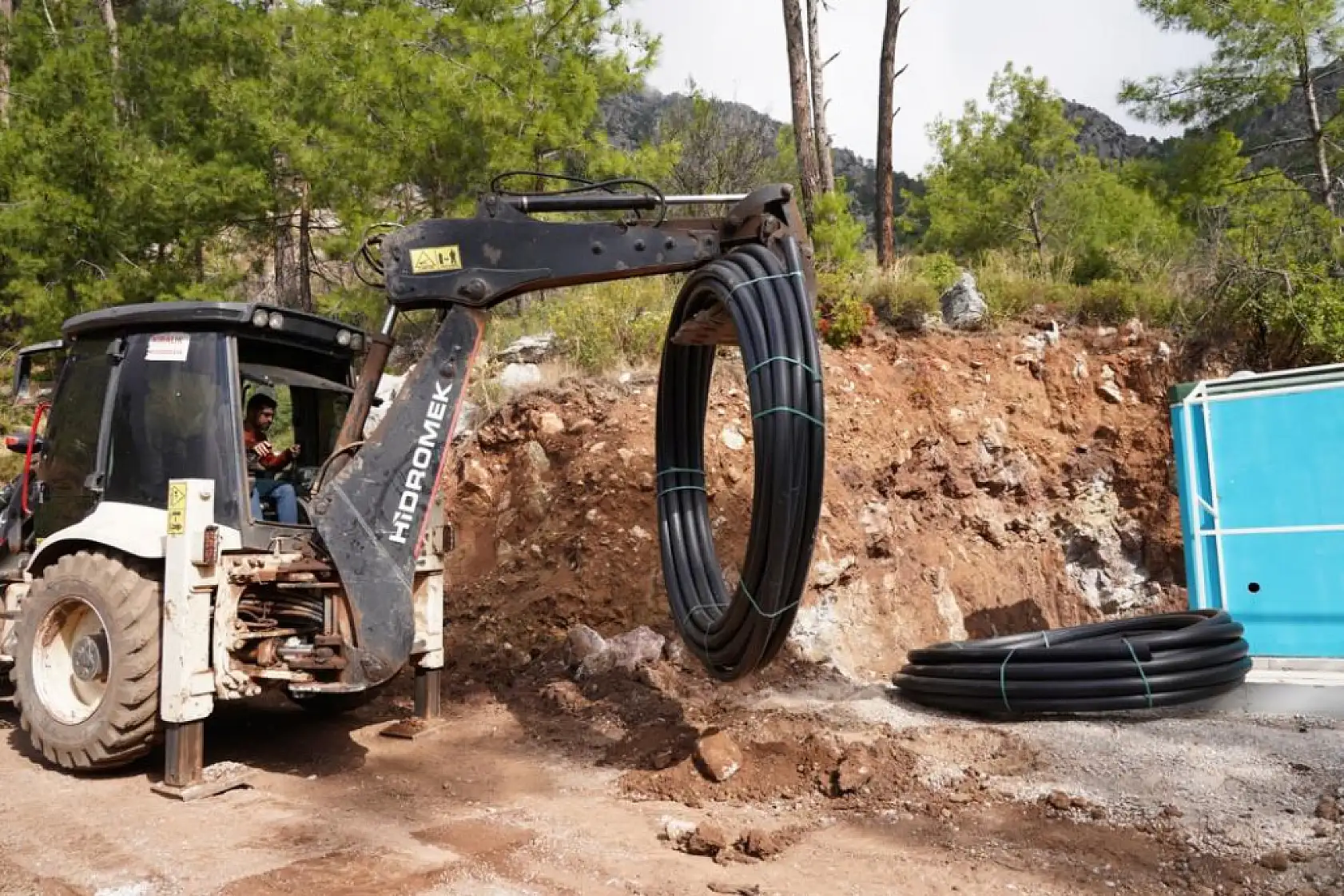 MUSKİ, Orhaniye'nin 10 yıllık tuzlu su sorununu çözüyor