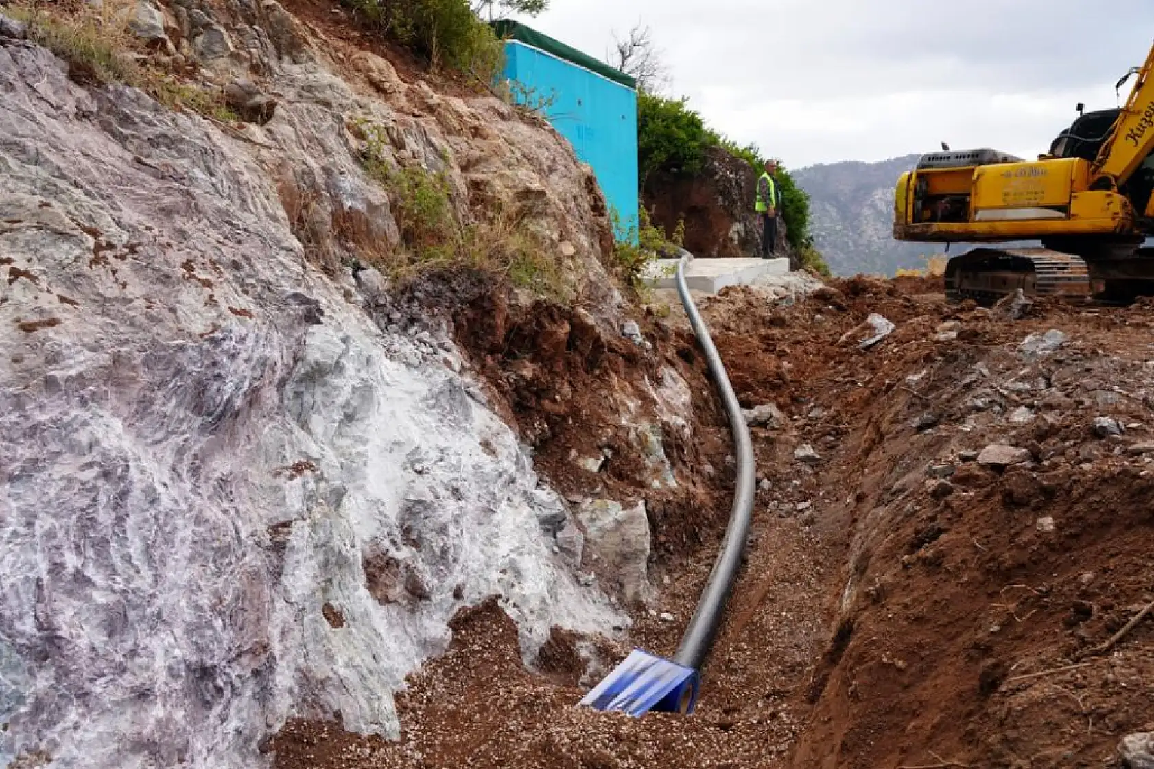 MUSKİ, Orhaniye'nin 10 yıllık tuzlu su sorununu çözüyor