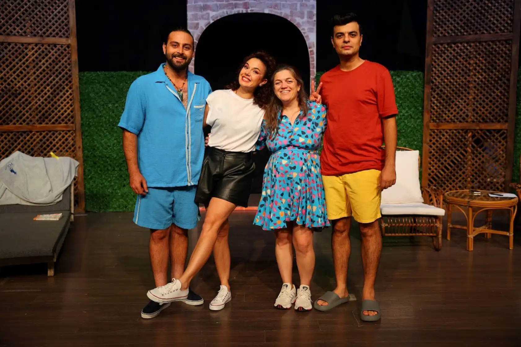 Bodrum Şehir Tiyatrosu'nun oyunu ilgi gördü