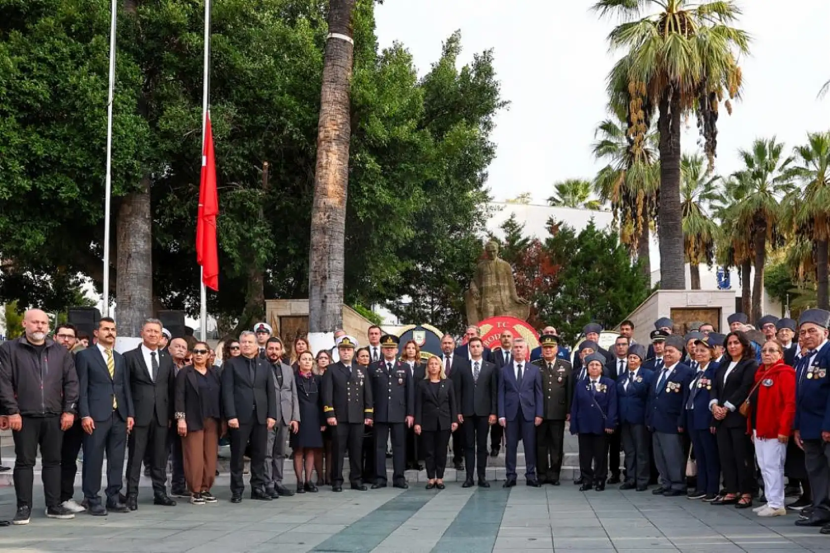 Bodrum'da Atatürk anıldı