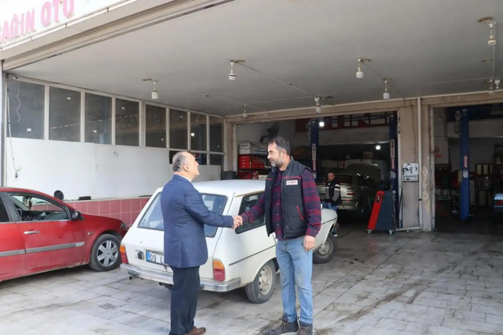 Kaymakam İlhan, sanayi esnafının sorunlarını dinledi