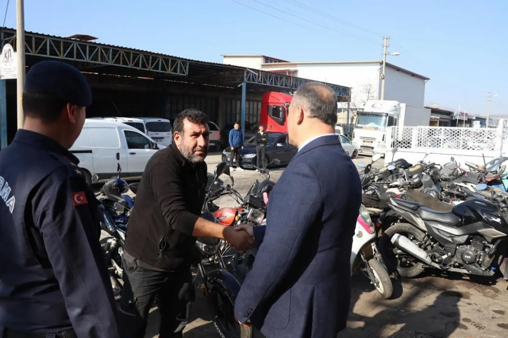 Kaymakam İlhan, sanayi esnafının sorunlarını dinledi