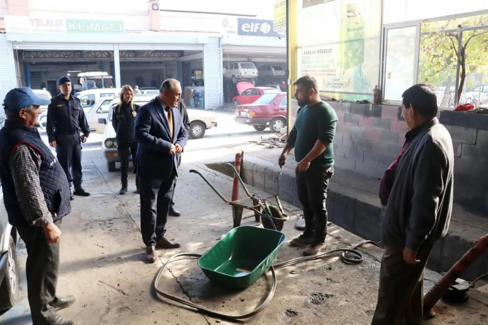 Kaymakam İlhan, sanayi esnafının sorunlarını dinledi