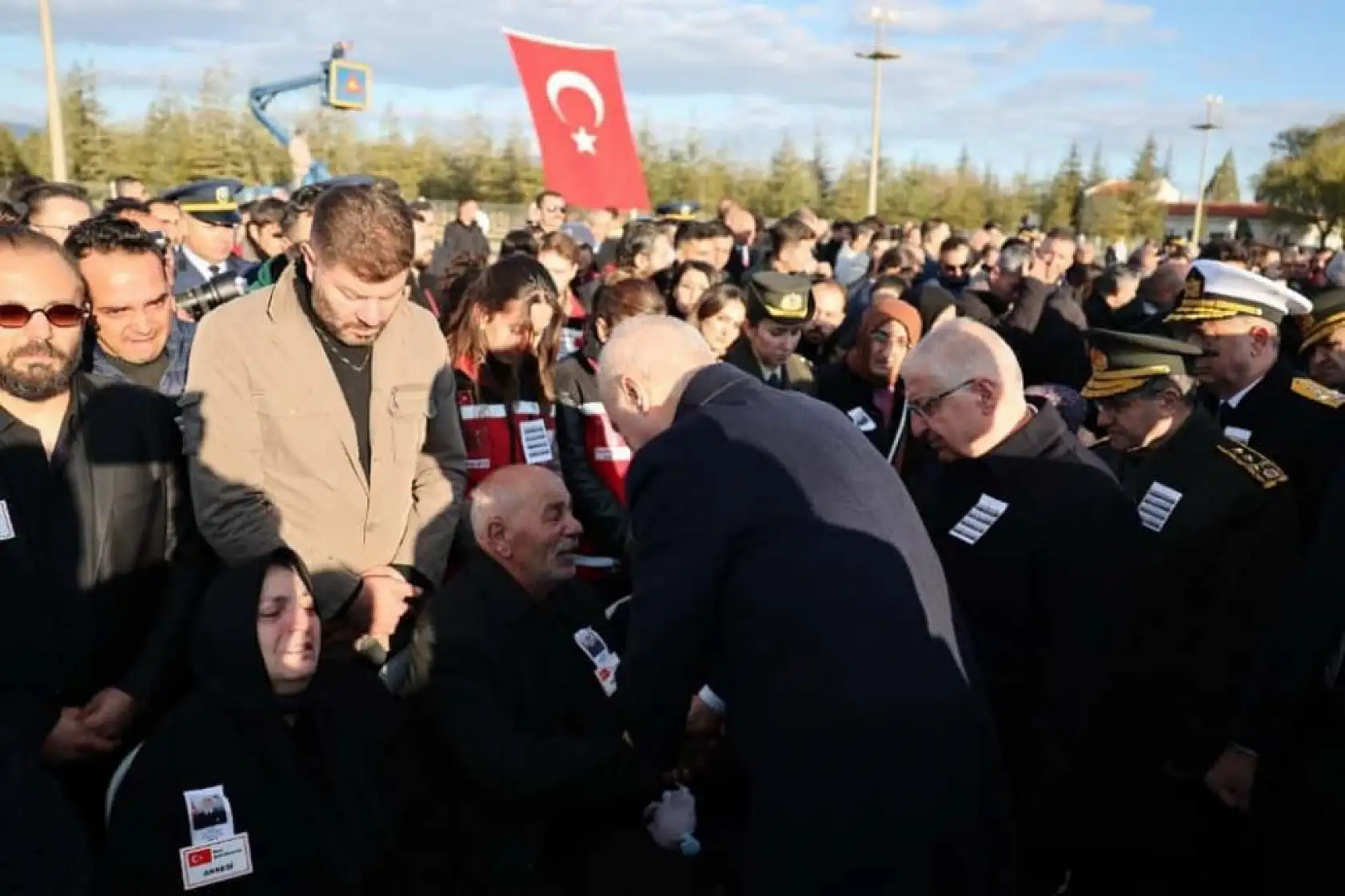 Gürcistan'daki uçak kazasında şehit olan 20 asker için tören düzenlendi