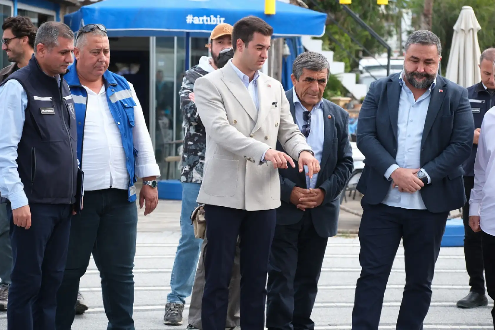 Bodrum Plaj Caddesi'nde 2. etap çalışmaları başladı