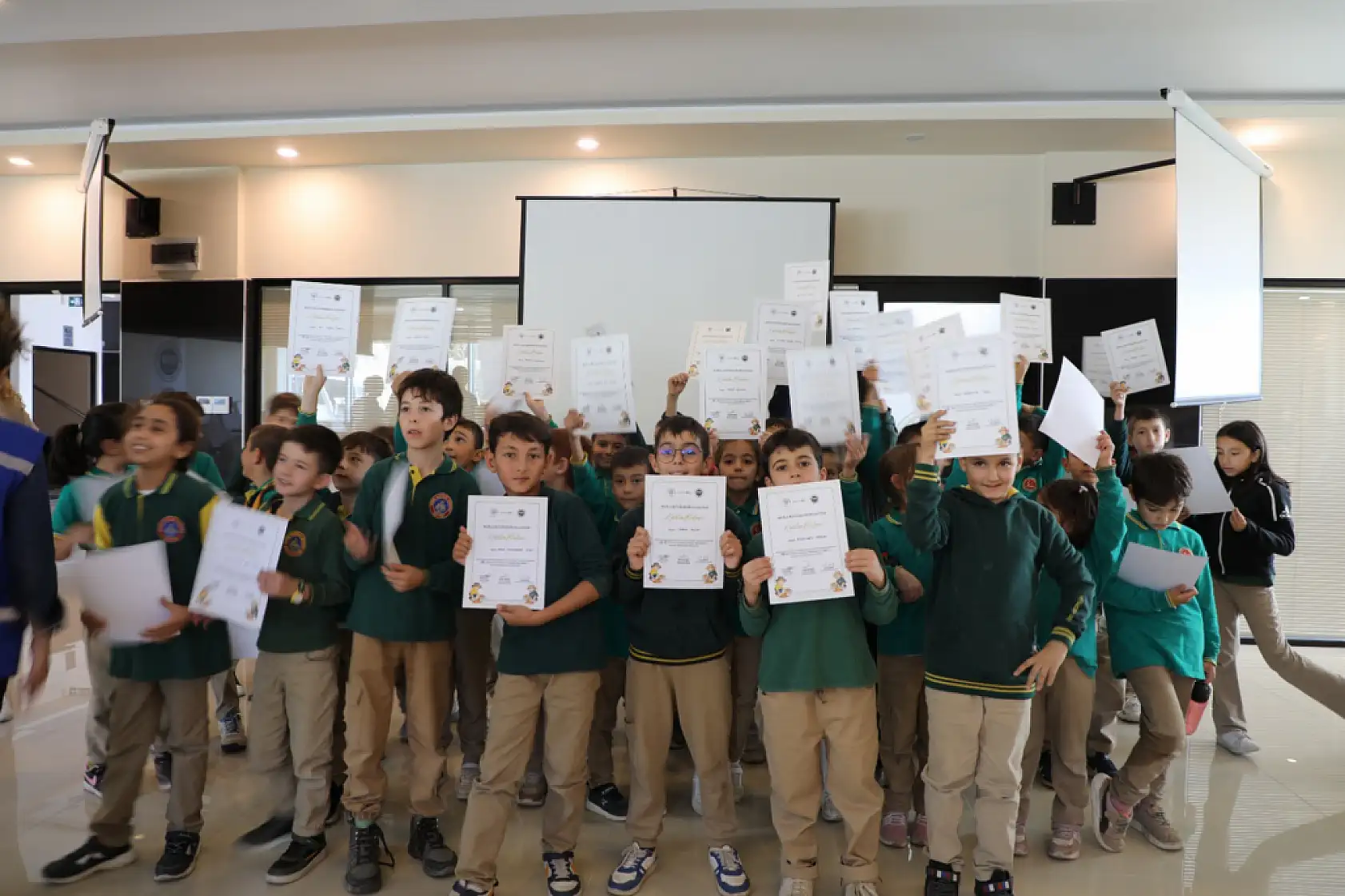 Muğla'da Zeytinyağı bilinci çocuk yaşta filizleniyor