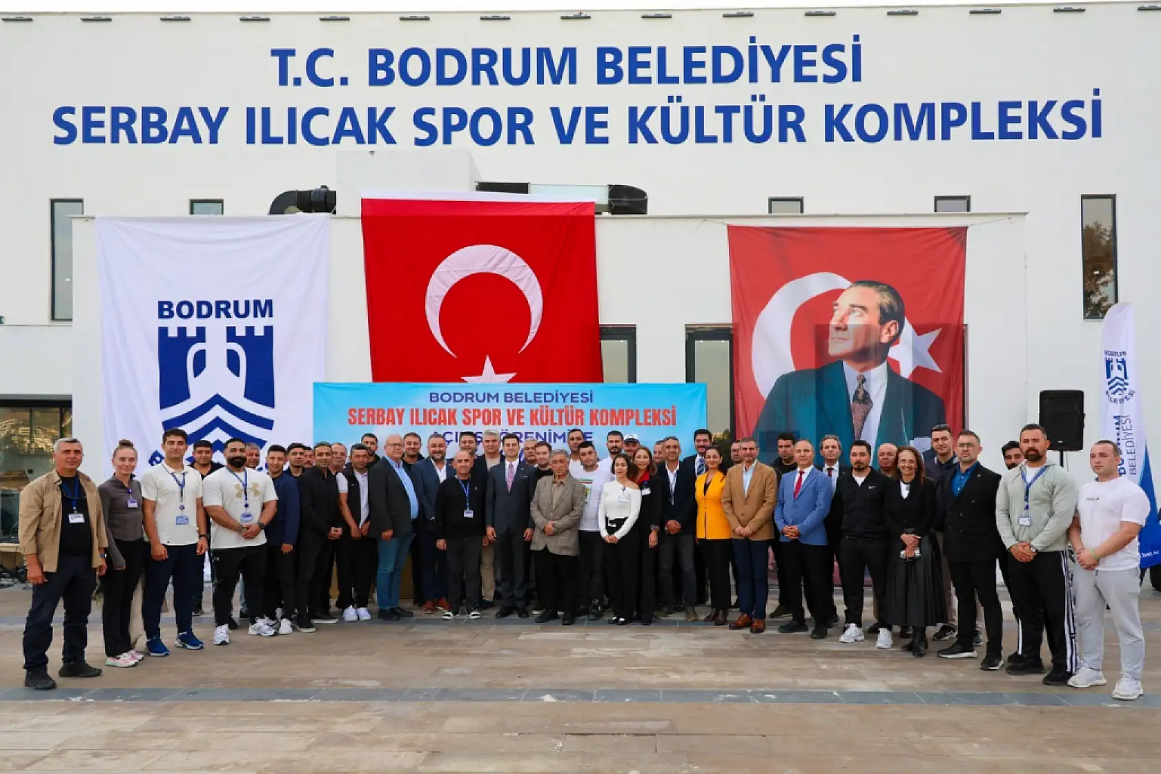 Bodrum'da Serbay Ilıcak Kültür ve Spor Kompleksi hizmete açıldı