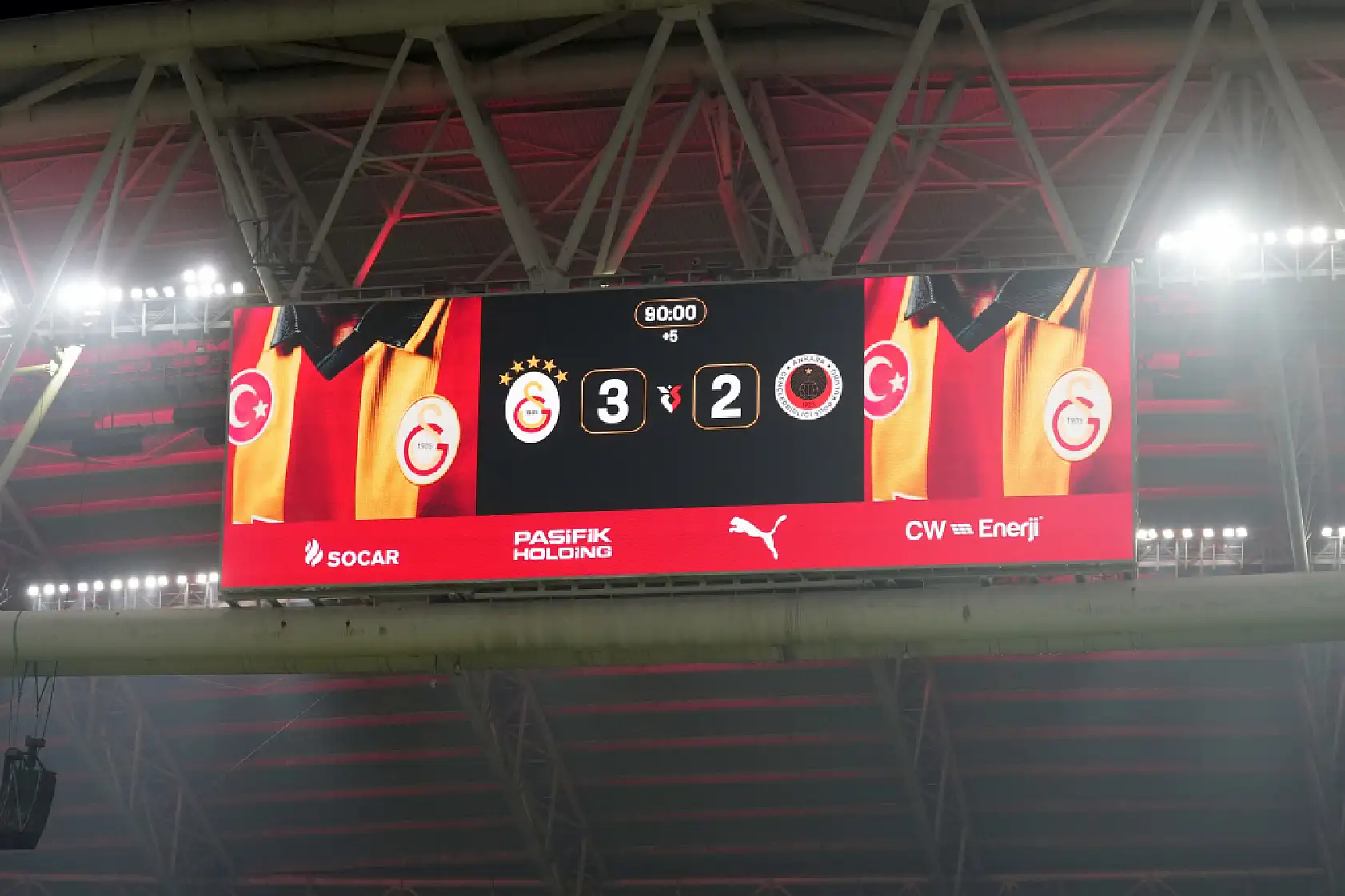 Trendyol Süper Lig: Galatasaray: 3 - Gençlerbirliği: 2