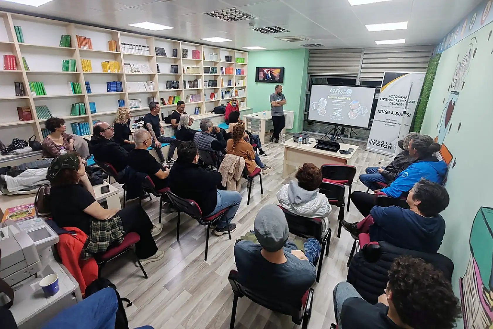 Savaş foto muhabiri Nish Nalbandian, Foton Muğla'nın konuğu oldu