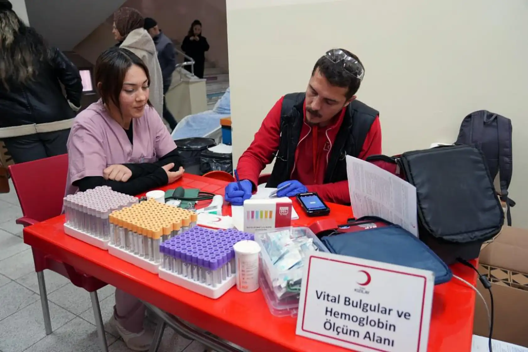 Muğla'da Öğretmenler kan bağışında bulundu