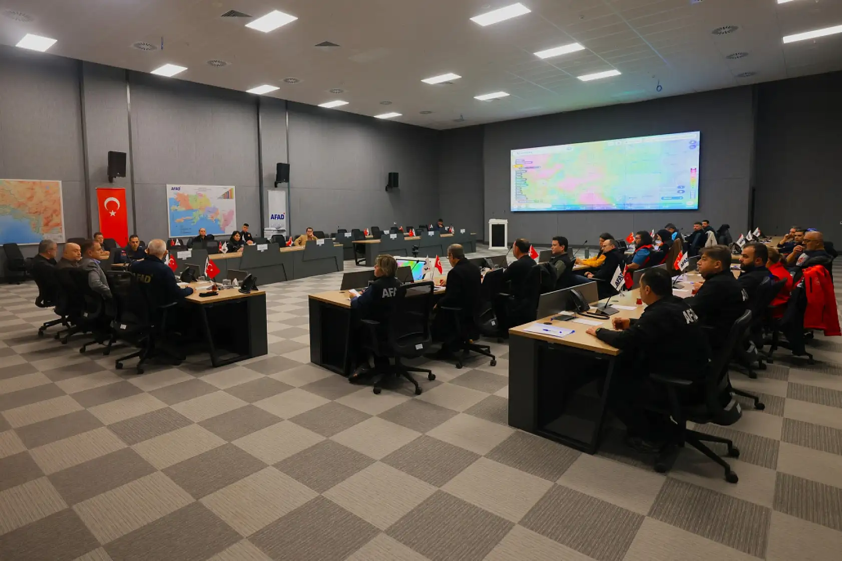 AFAD Koordinasyon toplantısı Vali Akbıyık başkanlığında yapıldı