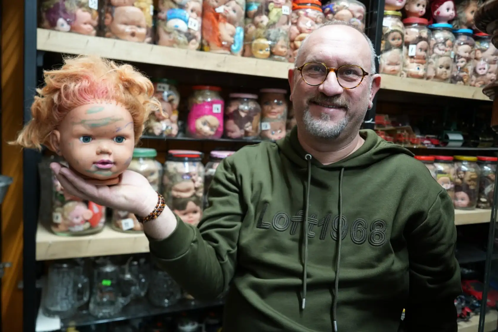 Görenleri ürküten sıra dışı koleksiyon