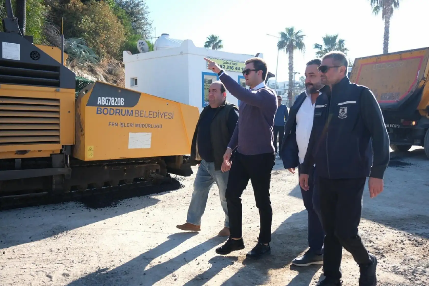 Bodrum'da altyapı çalışmaları tamamlandı, sokak sıcak asfalta kavuştu