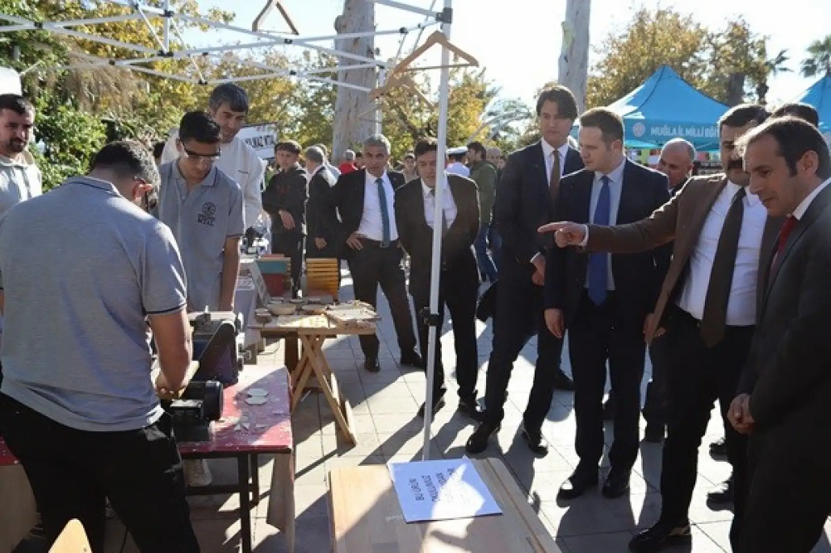 Köyceğiz'de 'Yerli Üretim Milli Güç' konulu sergi açıldı