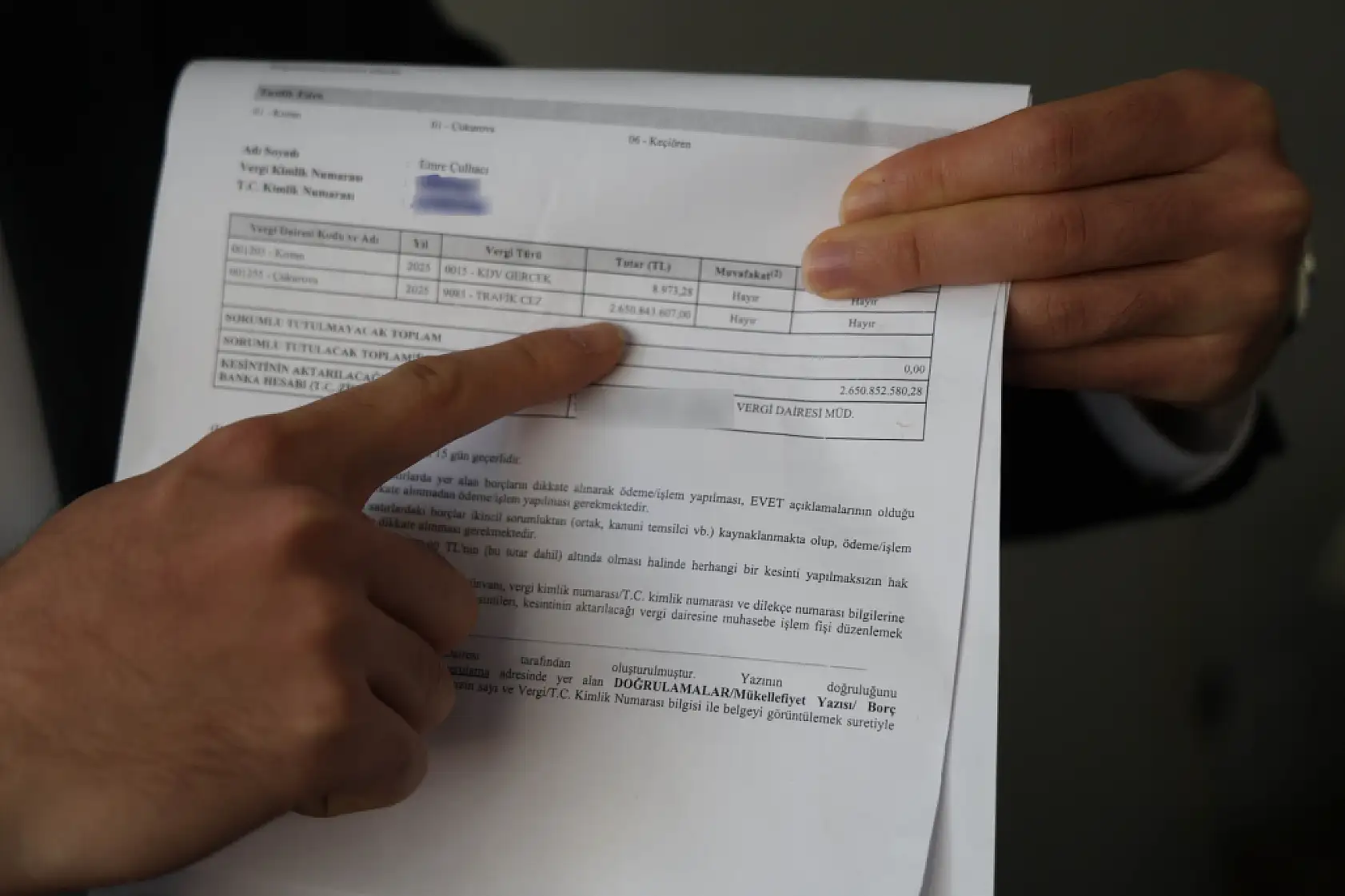 Bu hata insanı kalpten götürür: Avukata 2 milyar 650 milyonluk trafik cezası şoku