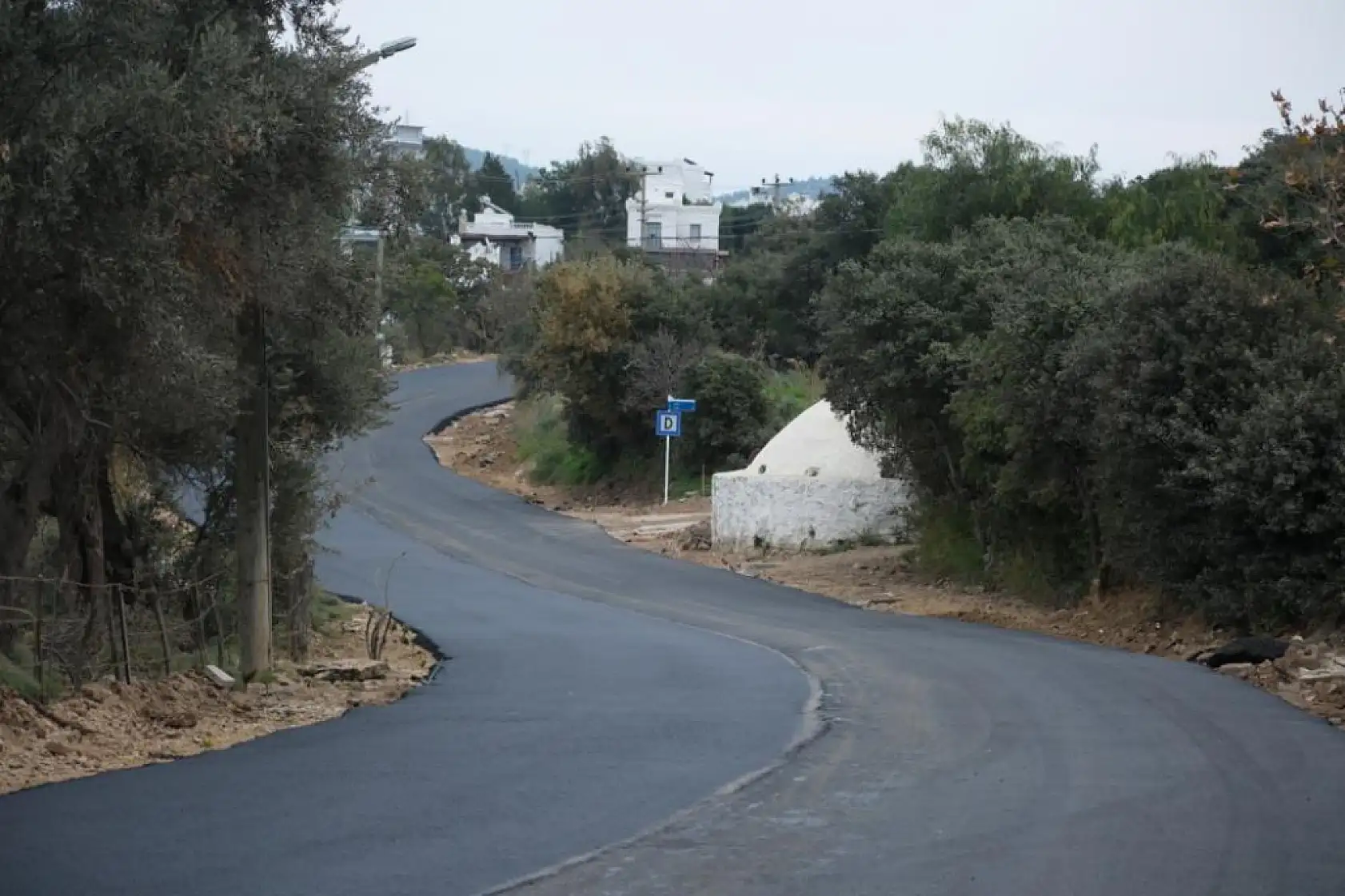 Bodrum Belediyesi Asfalt Çalışmalarını Tamamladı