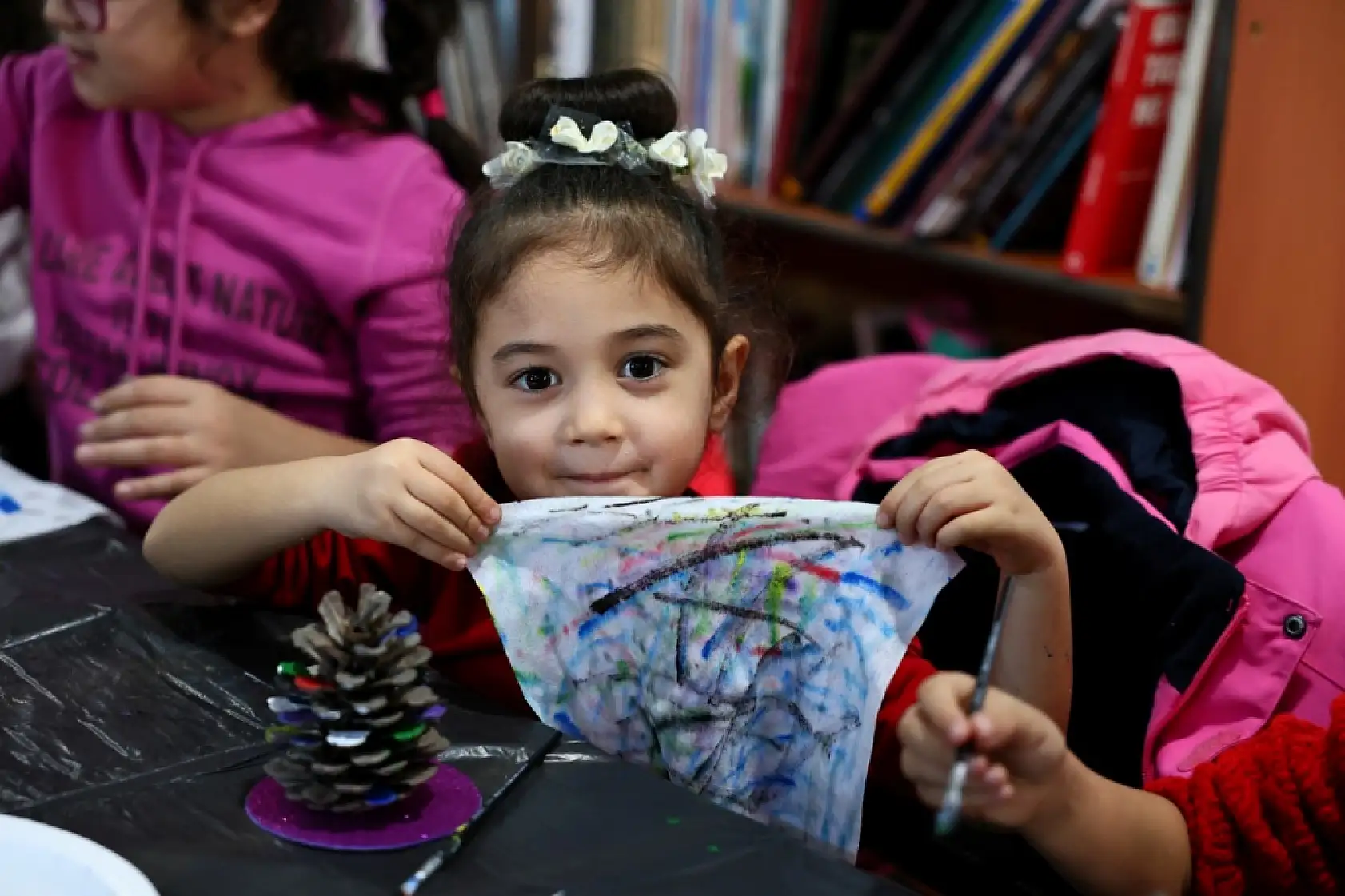 Bodrum Belediyesi'nden çocuklara yönelik yılbaşı atölyesi