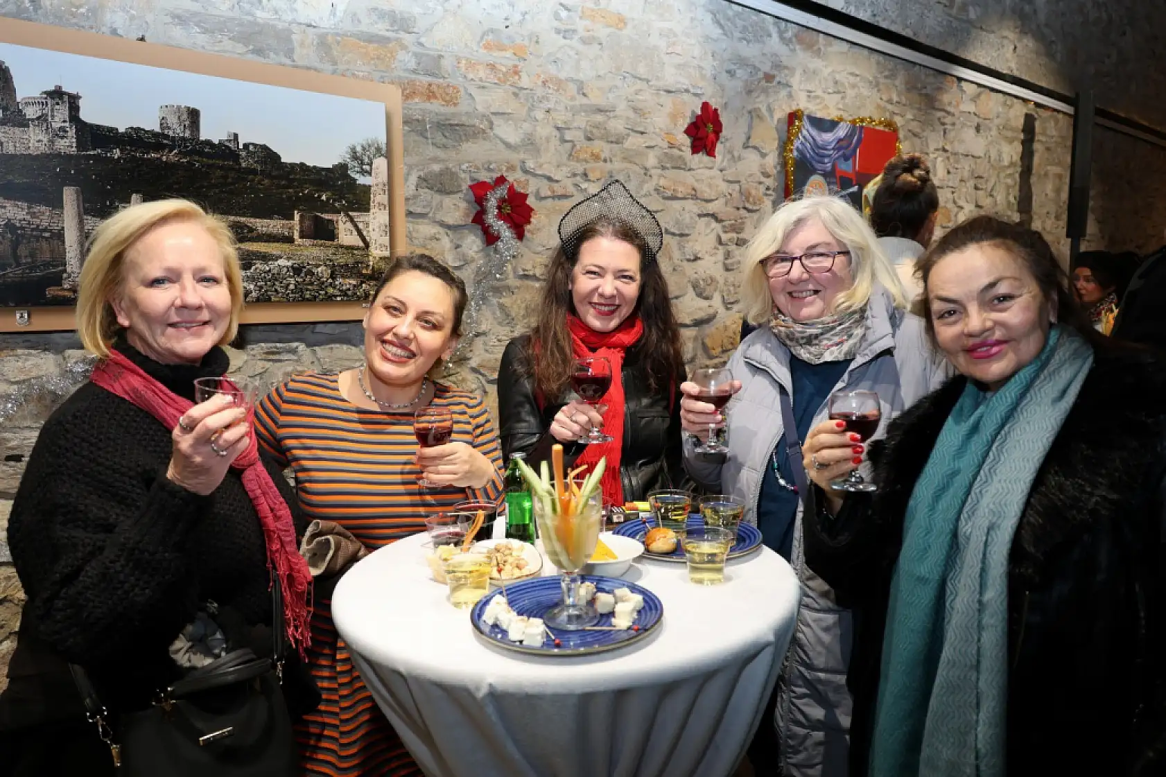 Bodrum'da uluslararası topluluğa yeni yıl kutlaması