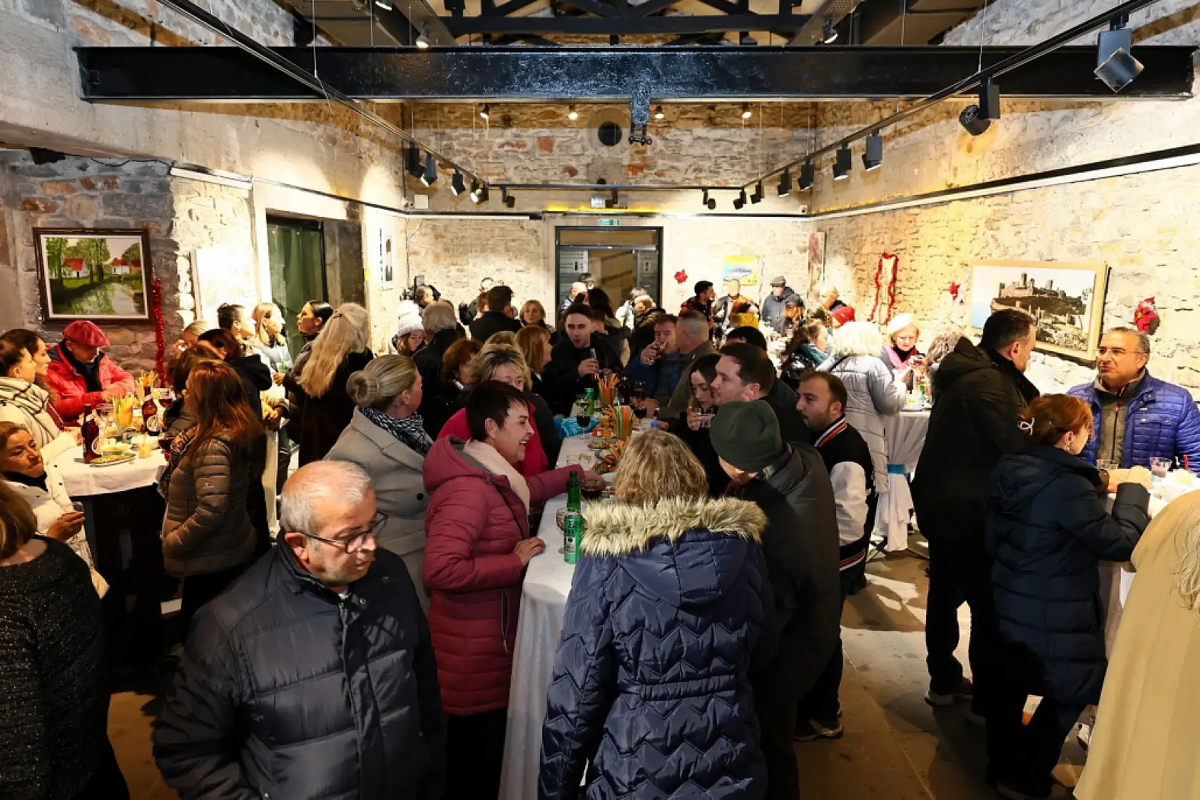 Bodrum'da uluslararası topluluğa yeni yıl kutlaması