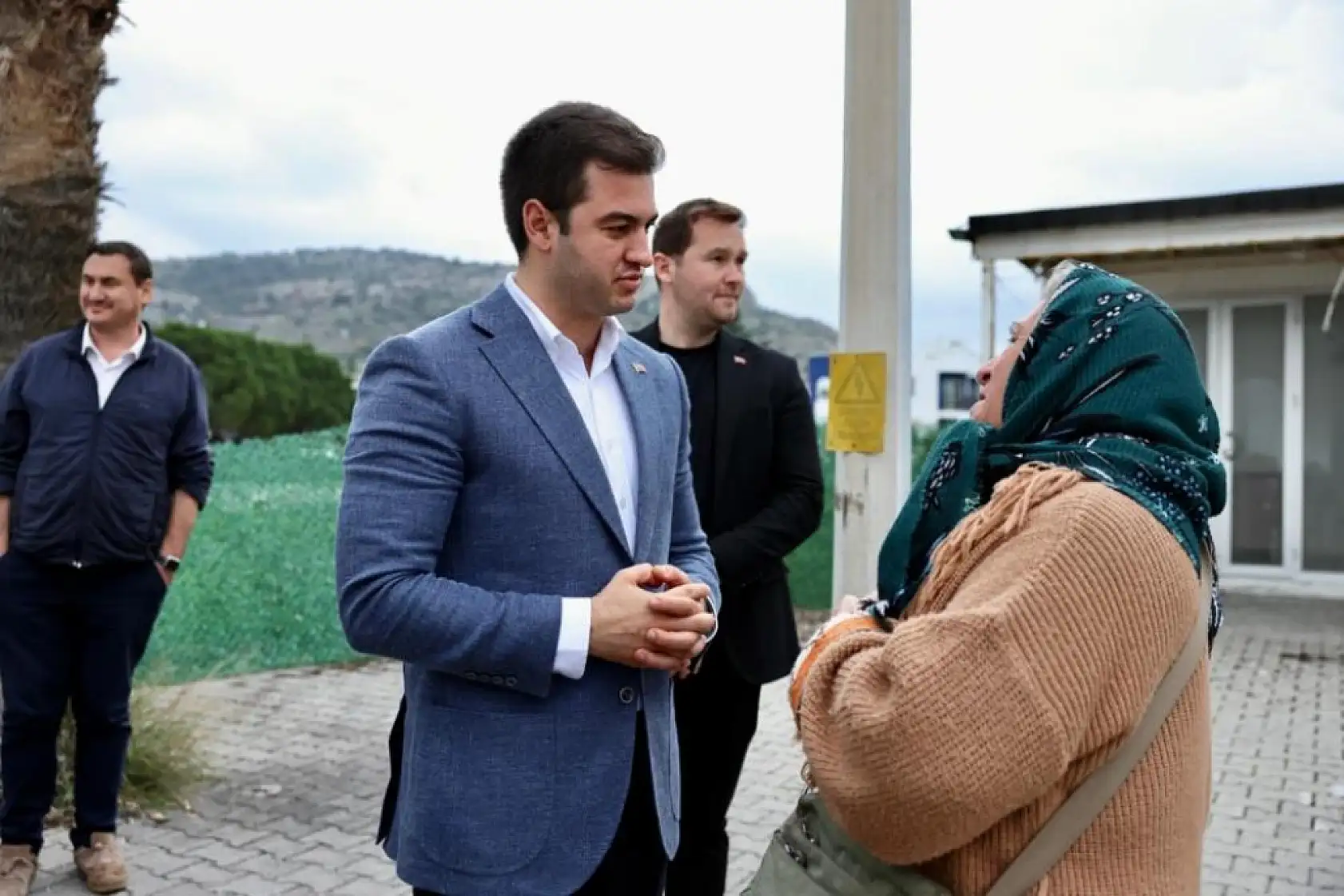 Başkan Mandalinci saha ziyaretlerine devam ediyor