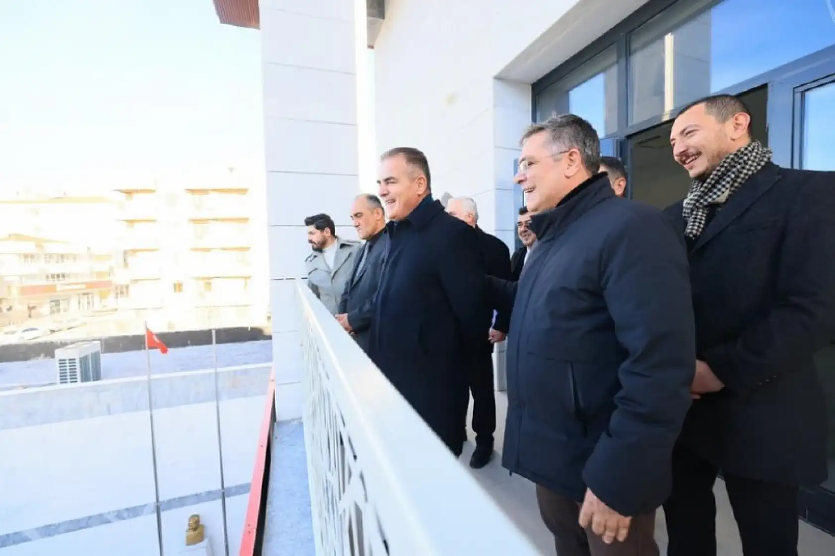 Vali Akbıyık, Yatağan Hükümet Konağı'nı inceledi