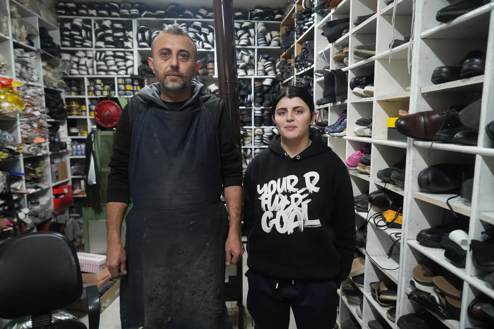 Erkek egemen mesleğe kadın eli değdi