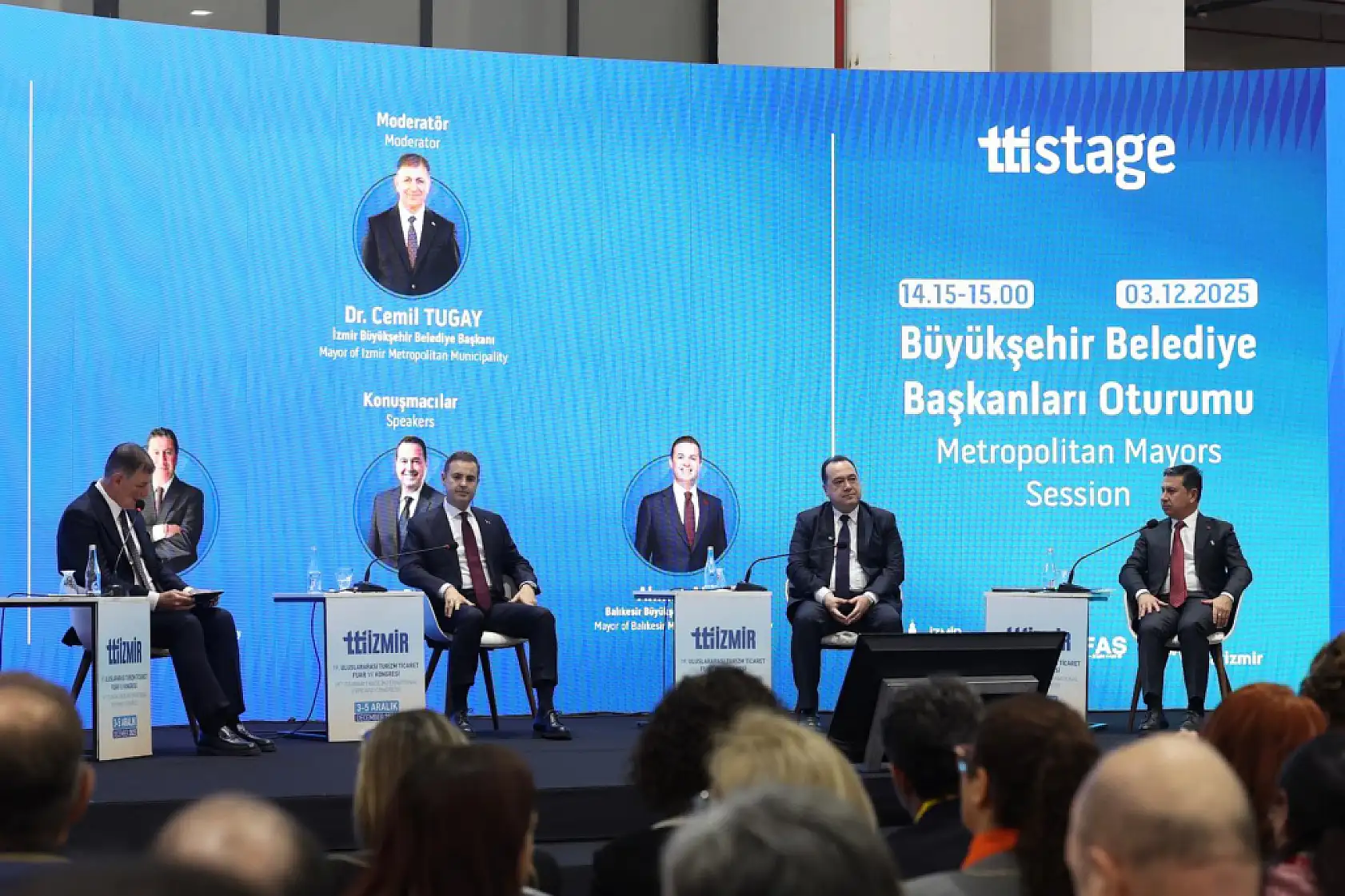 Başkan Aras 19.Uluslararası Turizm Ticaret Fuarı'na Katıldı