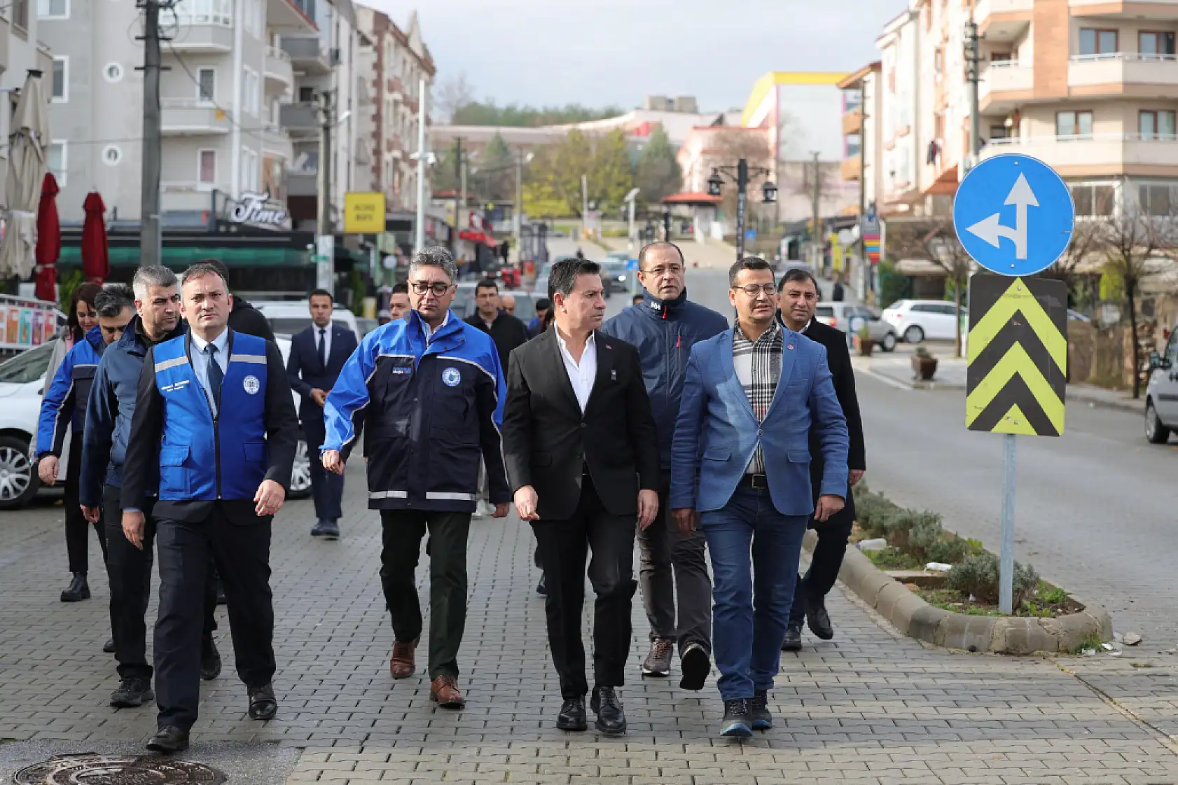 Başkan Aras Yağıştan Etkilenen Mahallelerde Çözüm için Sahada