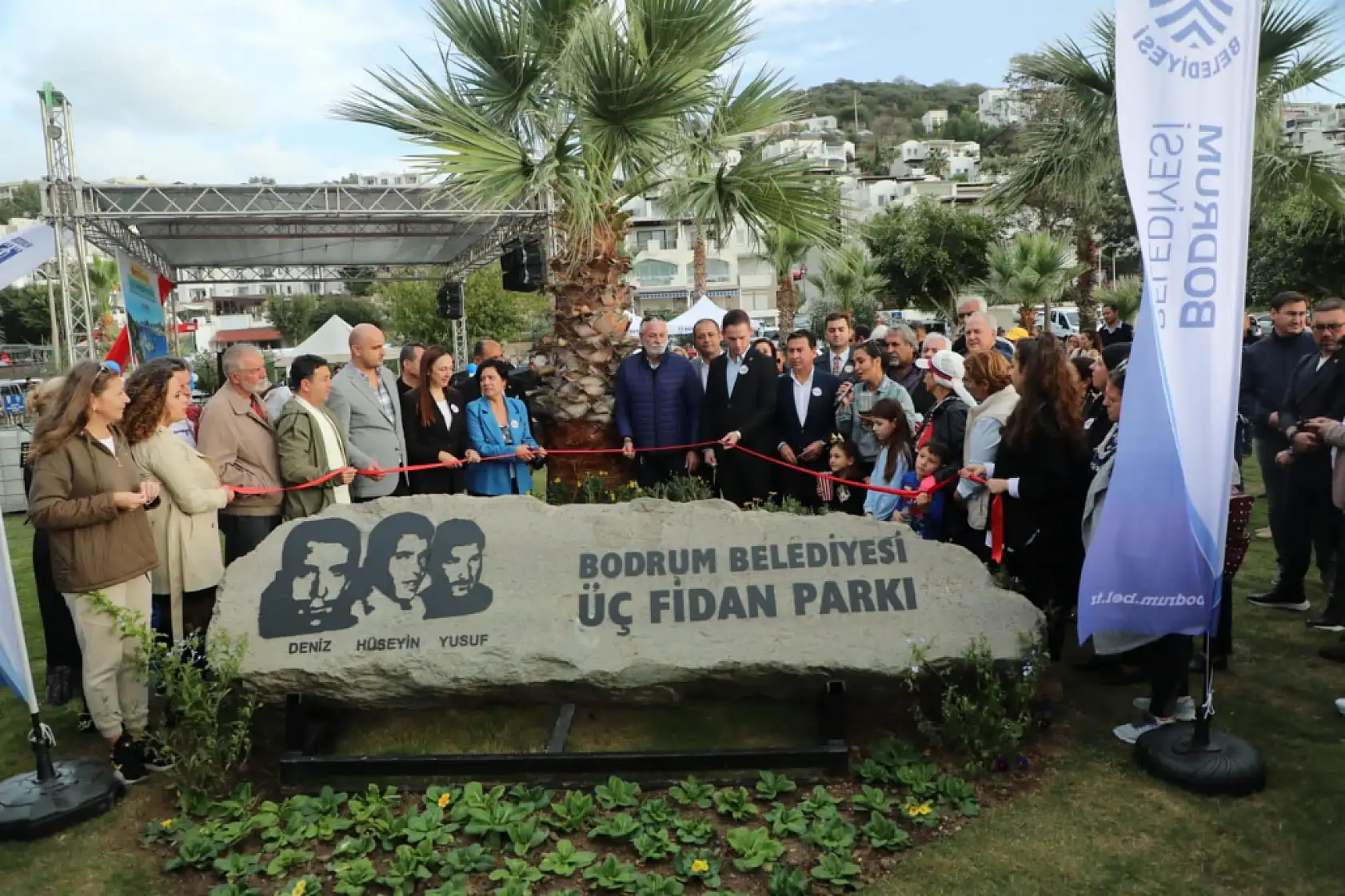 Üç Fidan Parkı Açıldı