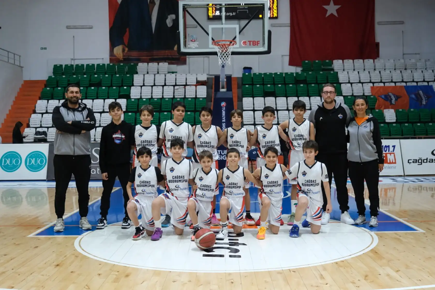 Çağdaş Bodrum Spor Kulübü Geleceğin Basketbolcularını Yetiştiriyor
