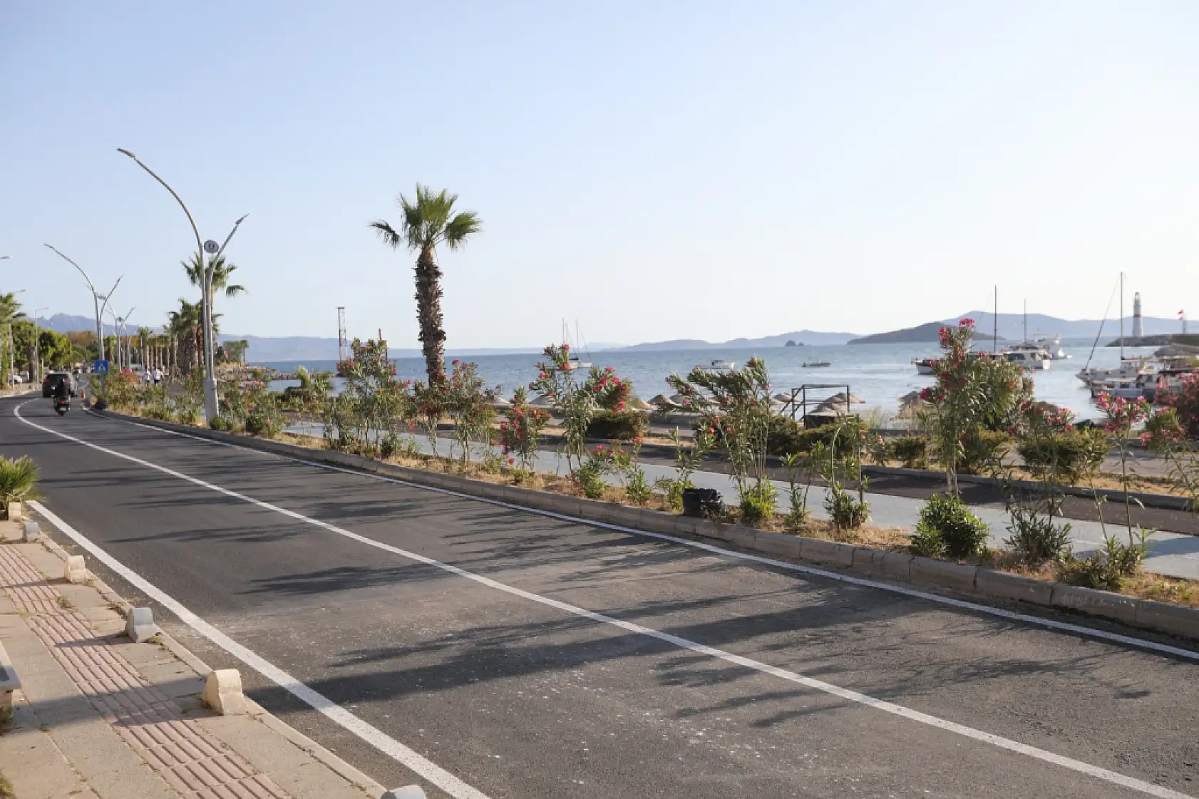 Büyükşehir'in Bodrum'daki 62 Milyon TL'lik Yol Yatırımı Tamamlanıyor