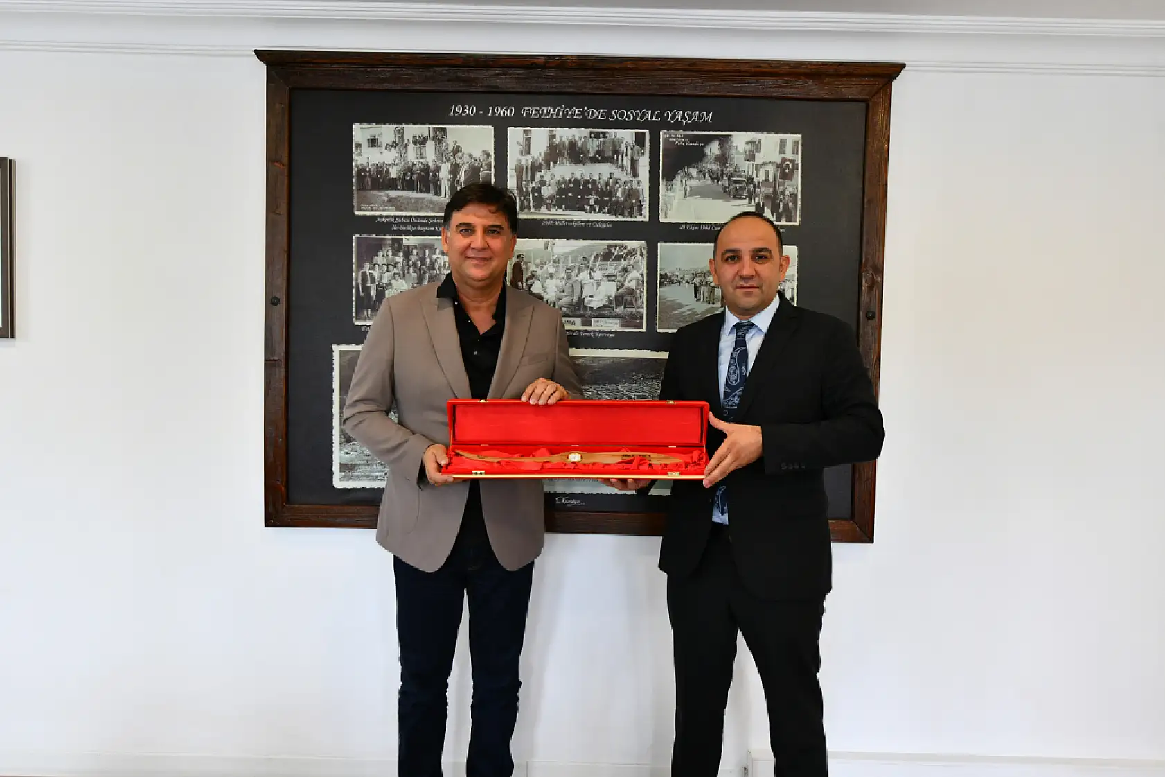 Fethiye'de THK Heyetinden Başkan Karaca'ya Ziyaret