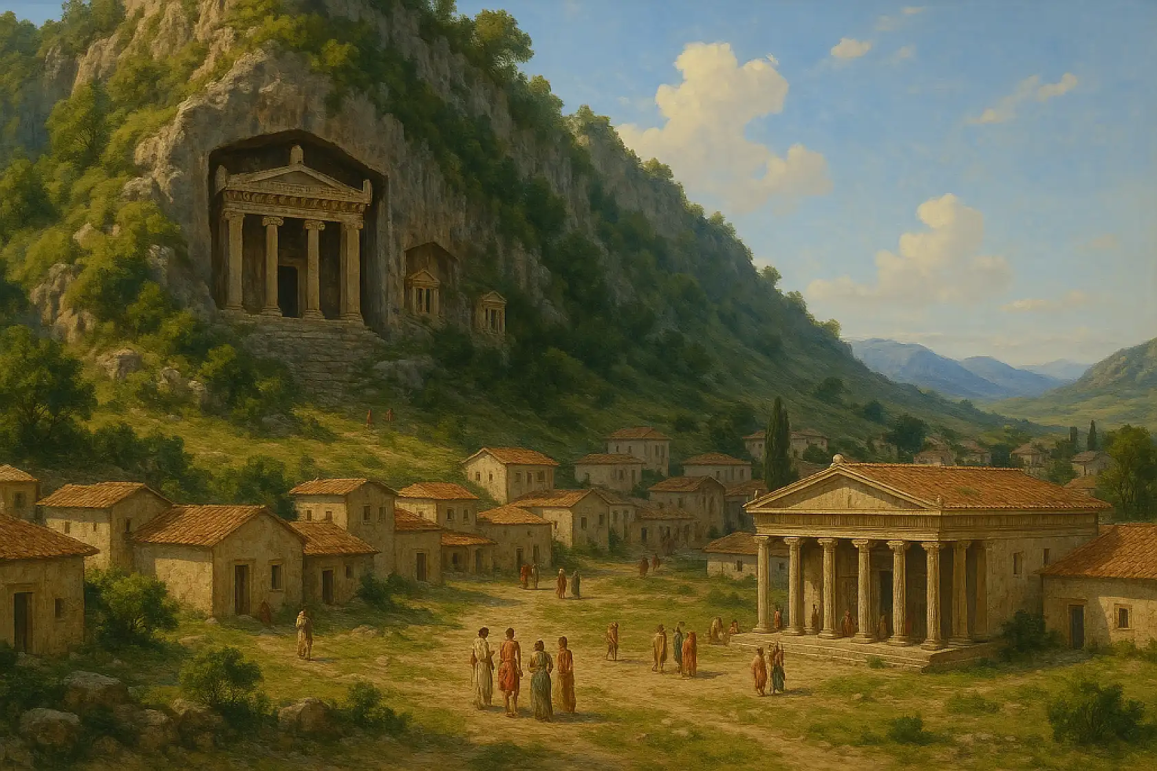 Fethiye'nin tarihi ve doğal güzellikleri yapay zeka ile görselleştirildi