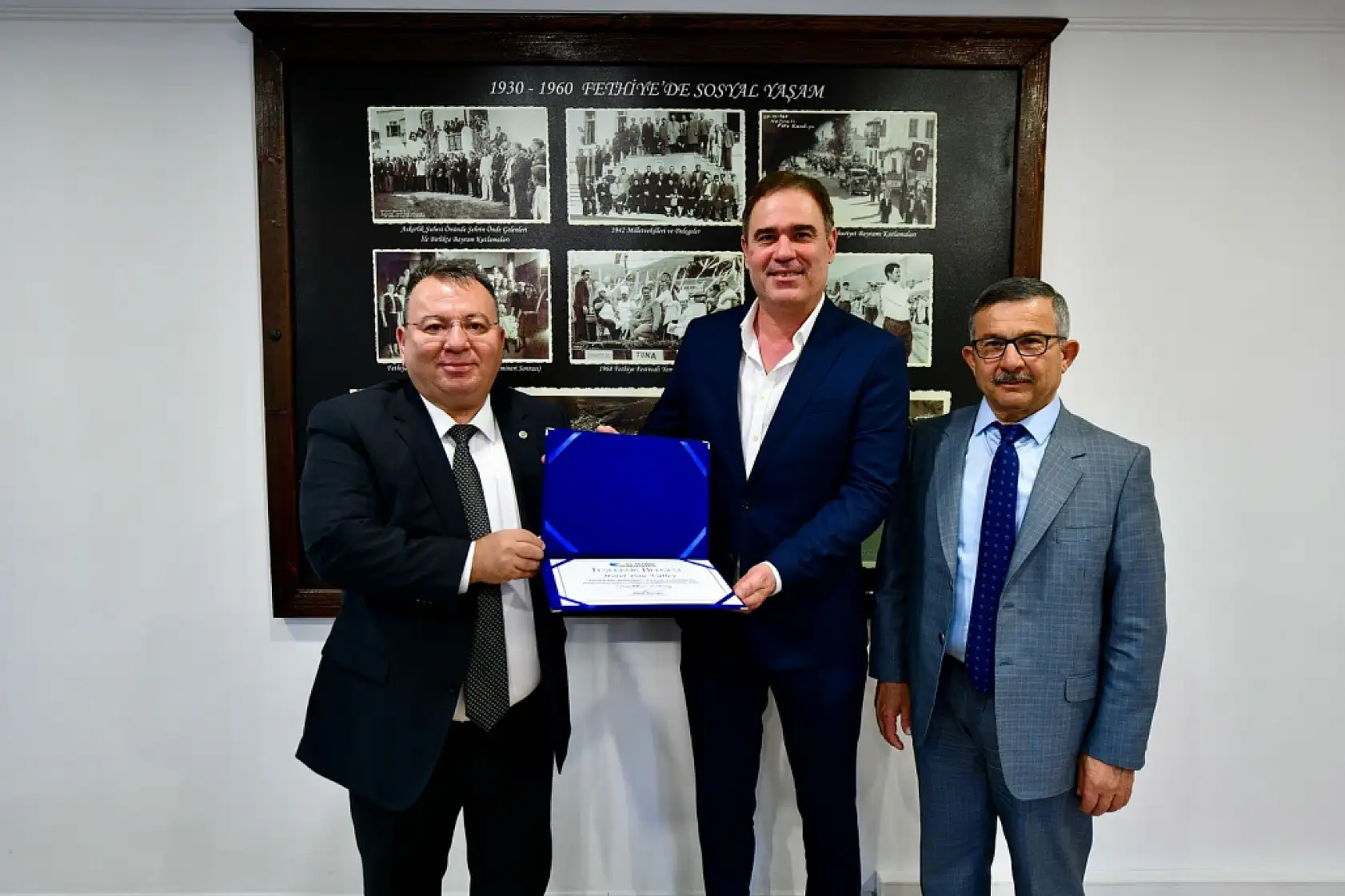 Fethiye'de Otellere Teşekkür Belgeleri Verildi