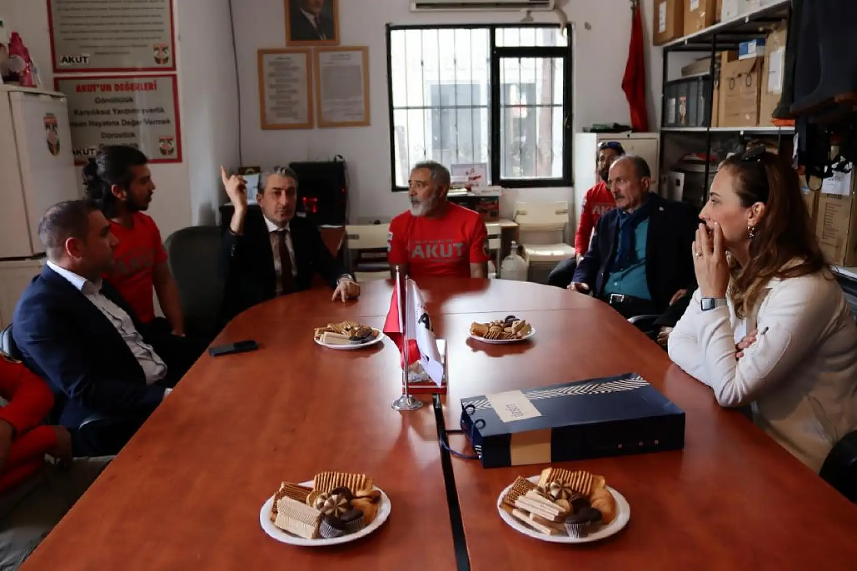 Saatcı'dan AKUT Fethiye Ekibine Ziyaret