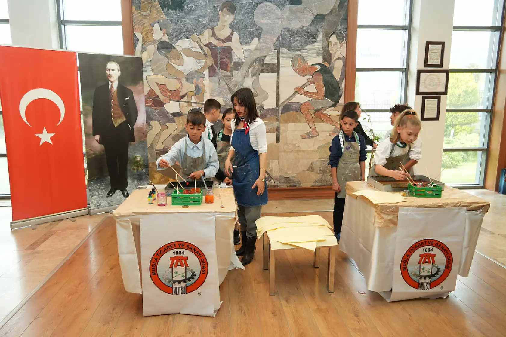 MUTSO Meclisinde Çocuklar Yapay Zekâyı Konuştu, Sanatla Buluştu