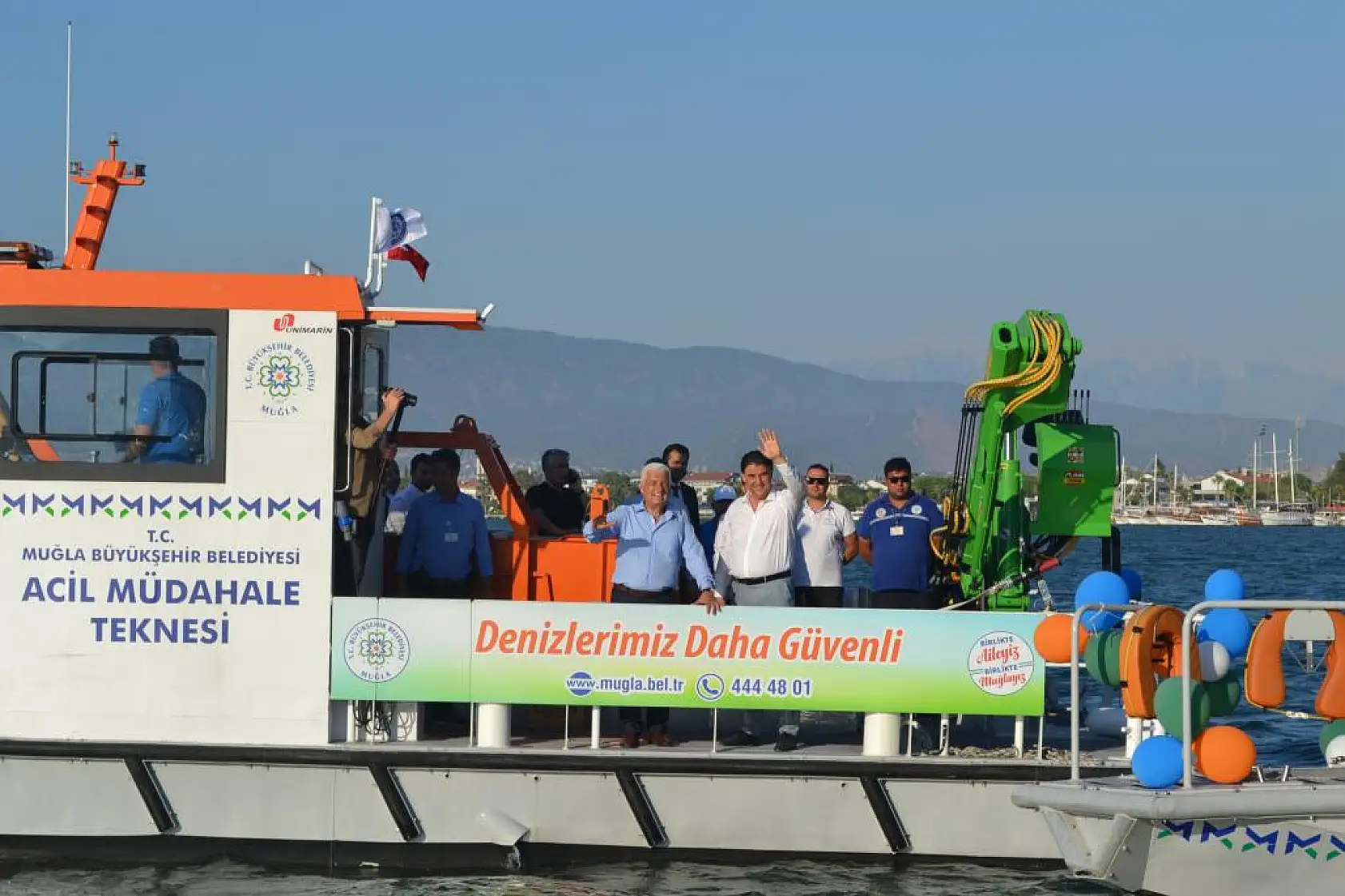 Büyükşehir'den Muğla'nın Denizlerine Bir Yatırım Daha