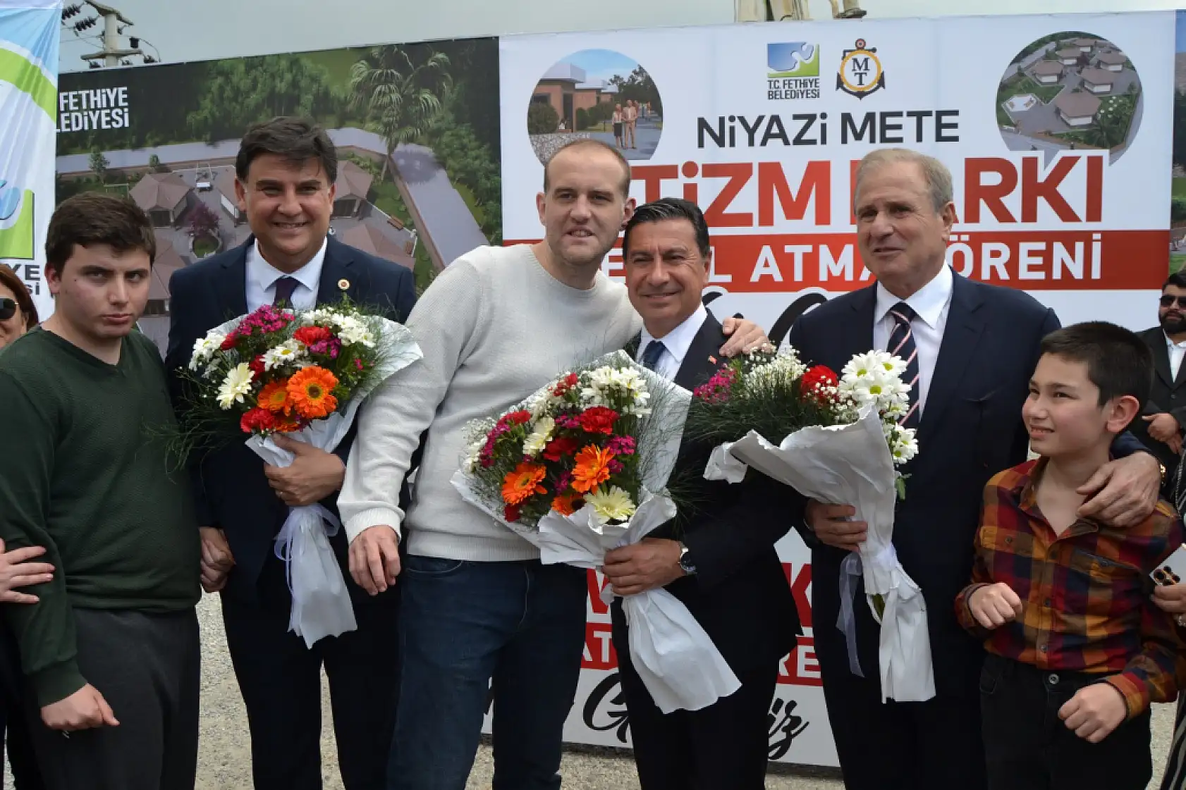 Fethiye'de Otizm Parkının Temel Atma Töreni Gerçekleştirildi