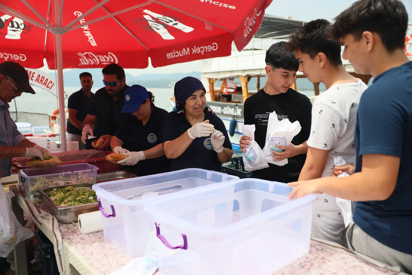 DALKO, Köyceğiz'de İkinci Balık-Ekmek Noktasını Açtı