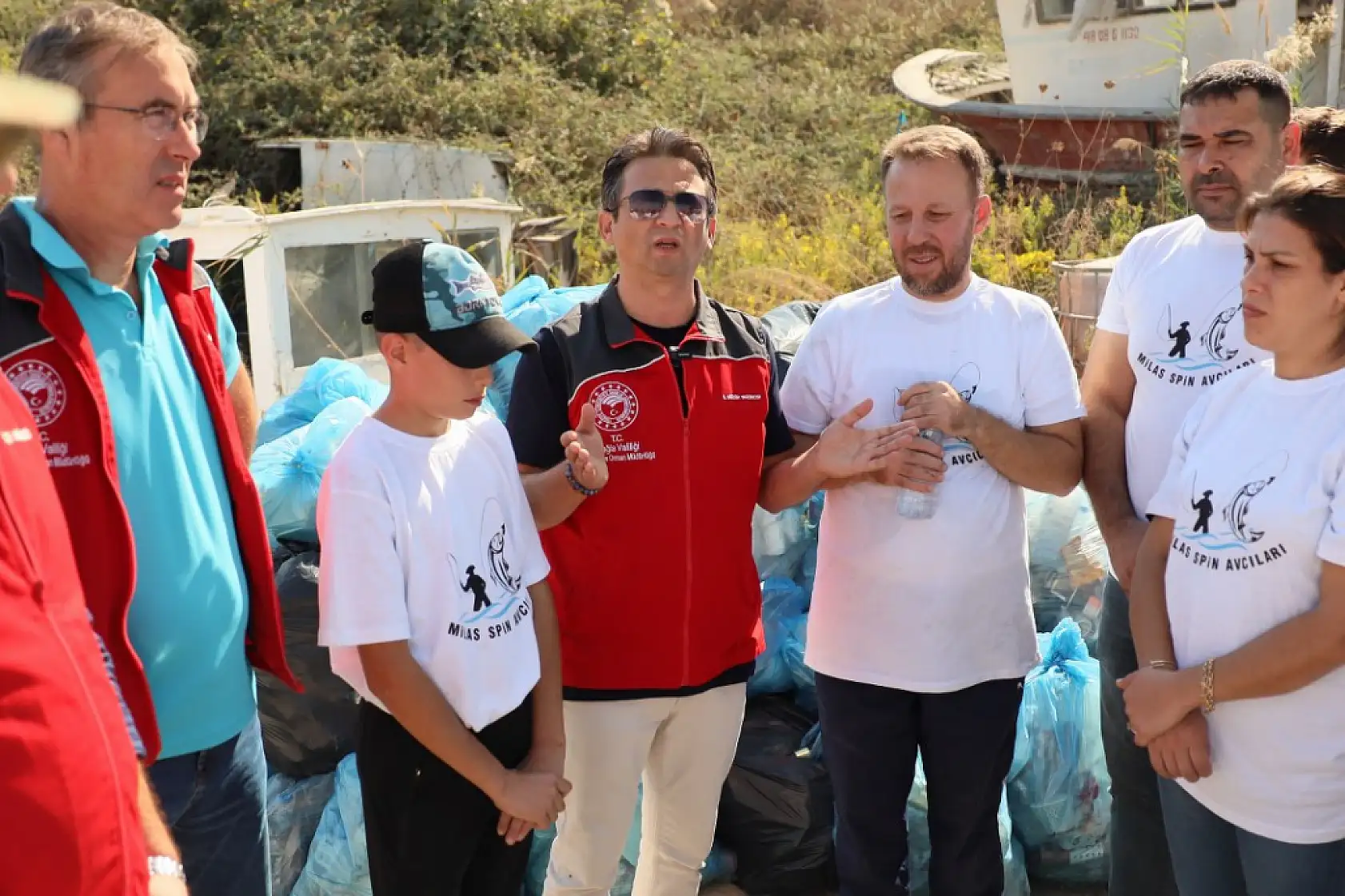 Güllük Lagünü'nde Çevre Temizliği Yapıldı