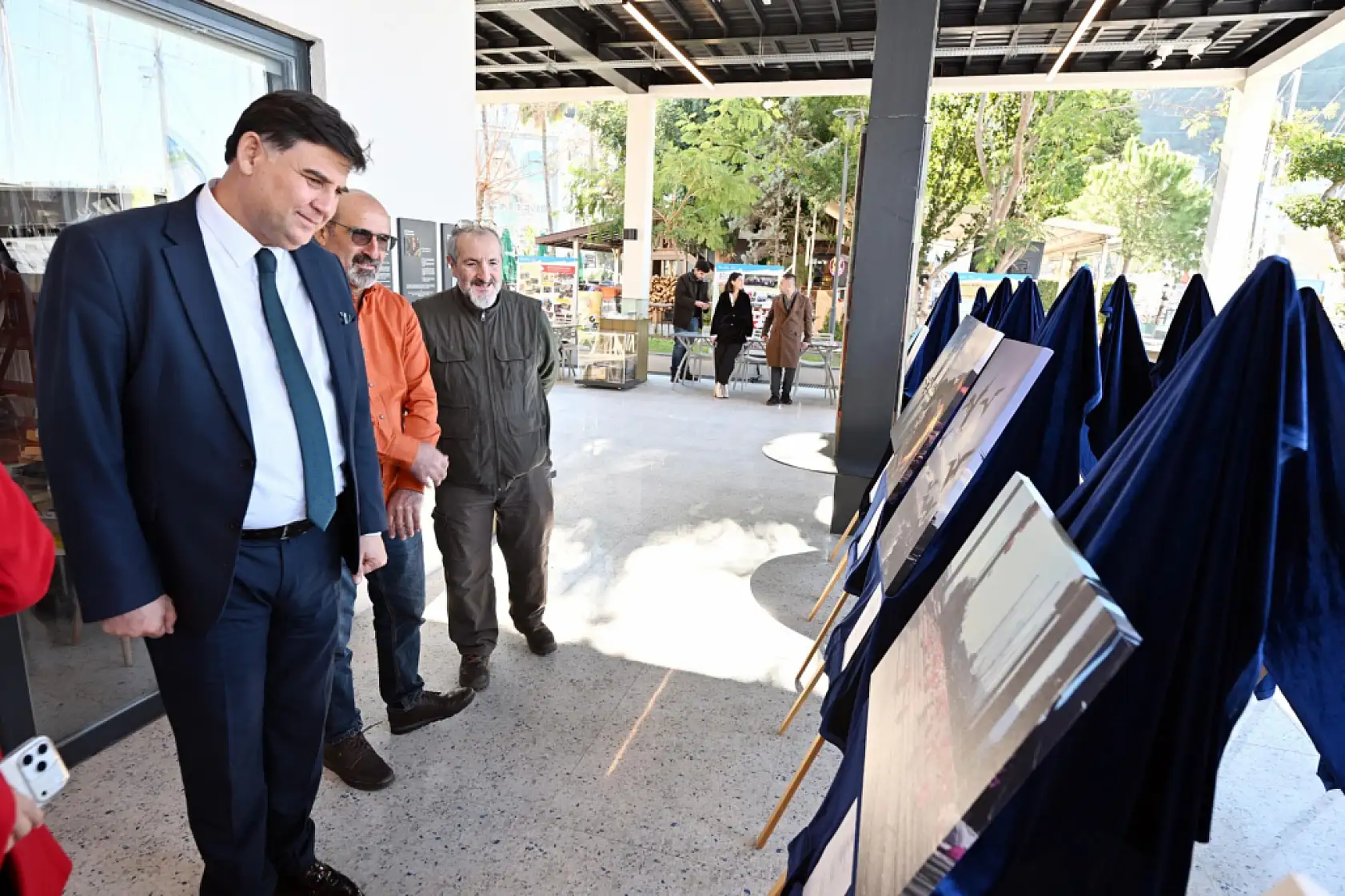'Denizin Fethiye Yüzü' Fethiye Kültür Evi'nde sanatseverlerle buluştu