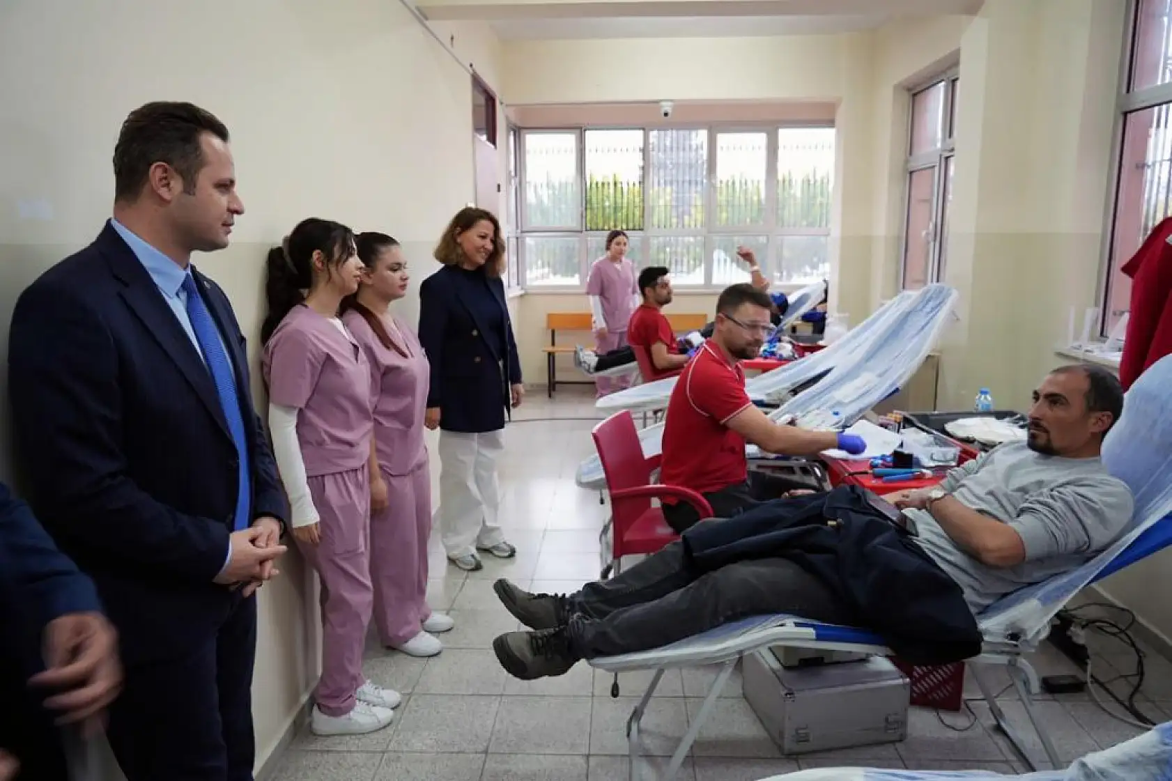 Muğla'da Öğretmenler kan bağışında bulundu