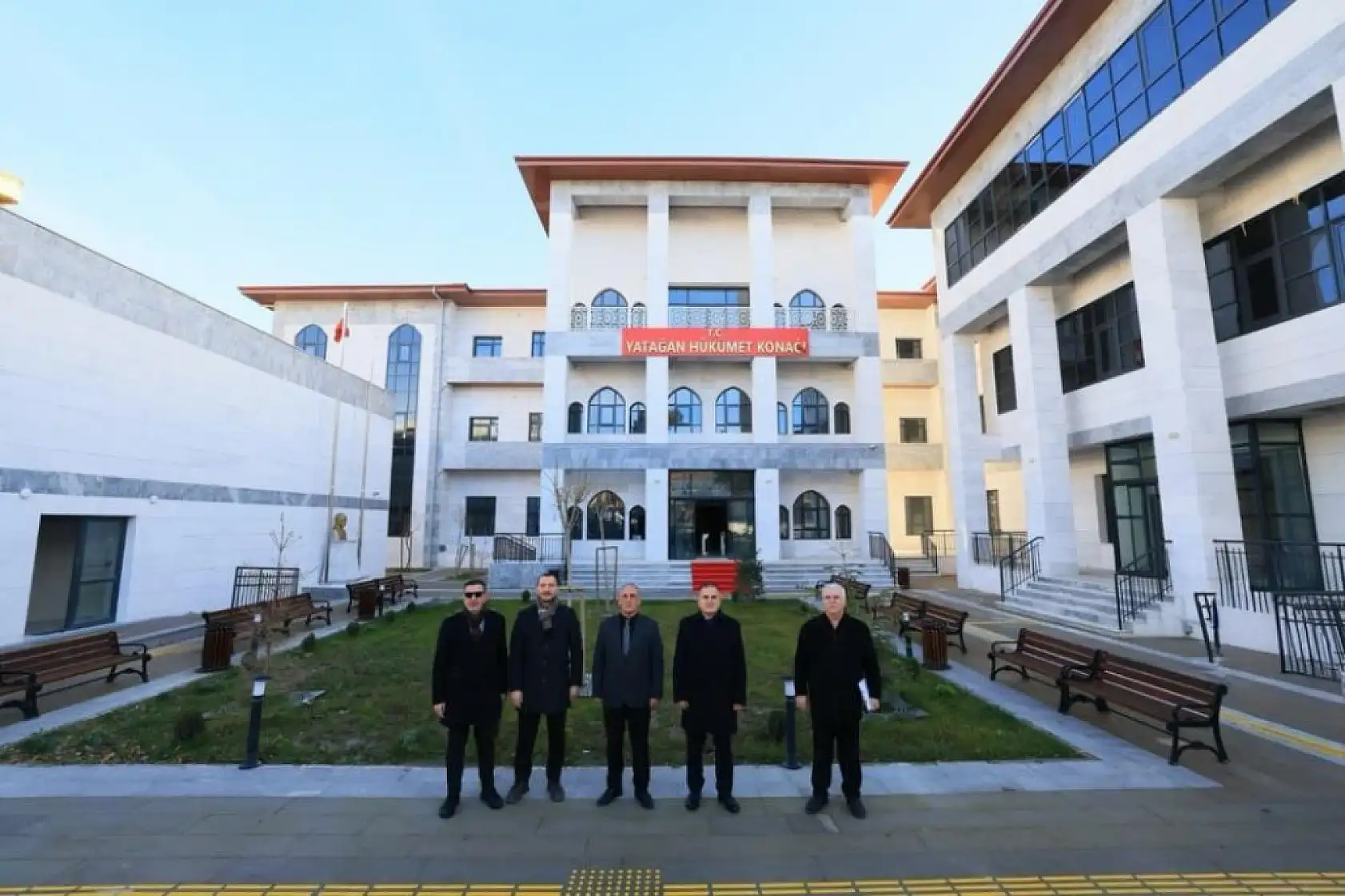 Vali Akbıyık, Yatağan Hükümet Konağı'nı inceledi