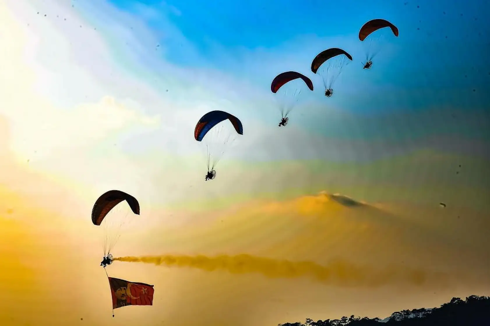 Fethiye'de Gökyüzünde Şenlik Var