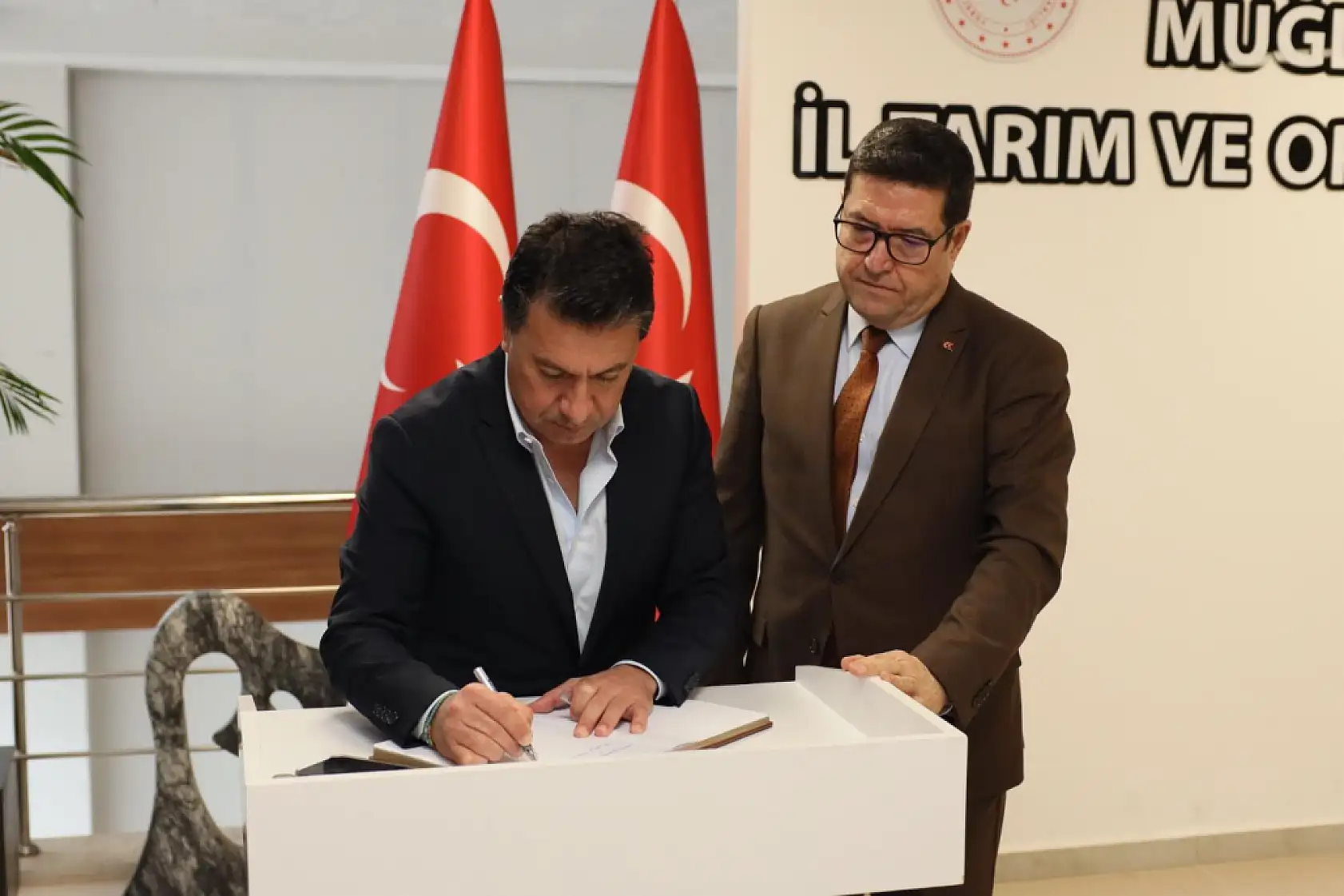 Barış Saylak ve Ahmet Aras'tan 'Tarımda Ortak Akıl' Vurgusu