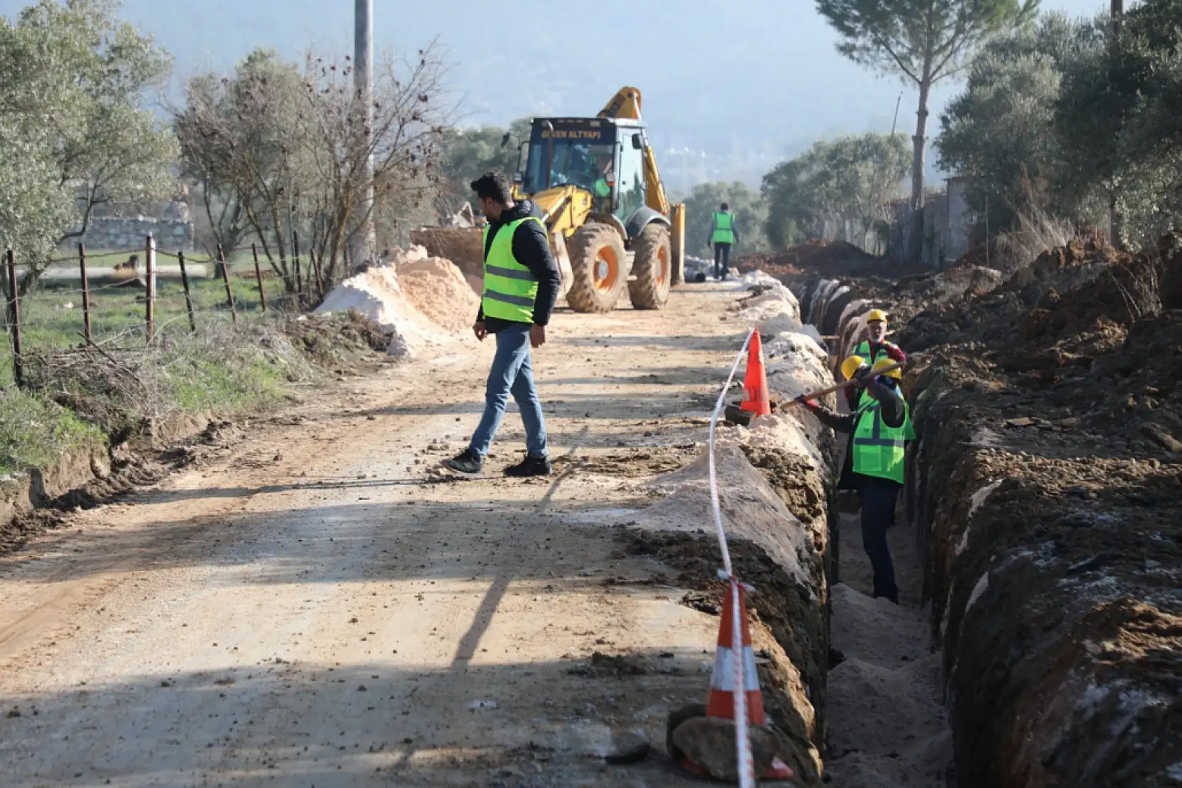 Yatağan Turgut ve Yeşilbağcılar Mahallelerine Yeni Su Kaynağı