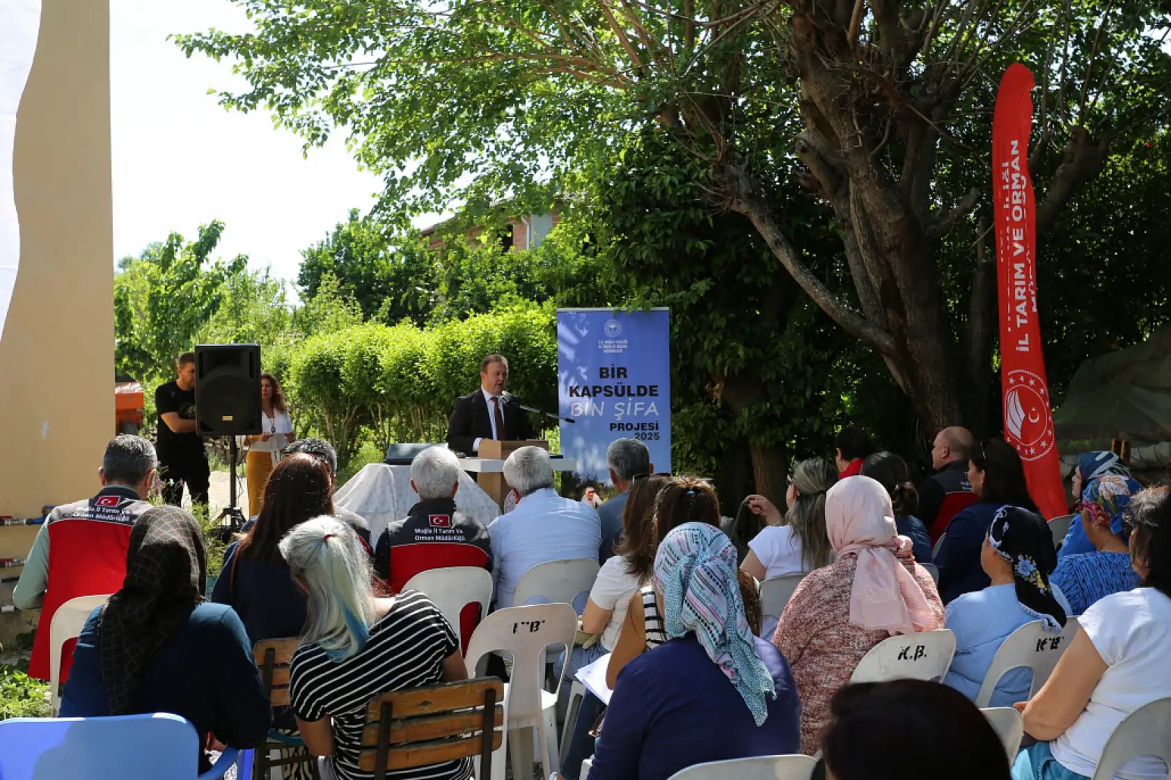 Dünya Çiftçiler Gününde 'Bir Kapsülde Bin Şifa' Projesi Köyceğiz'de başladı