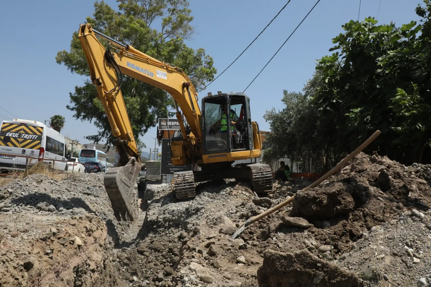 Ortaca Bahçelievler'de İçme Suyu İçin Altyapı Yenileniyor